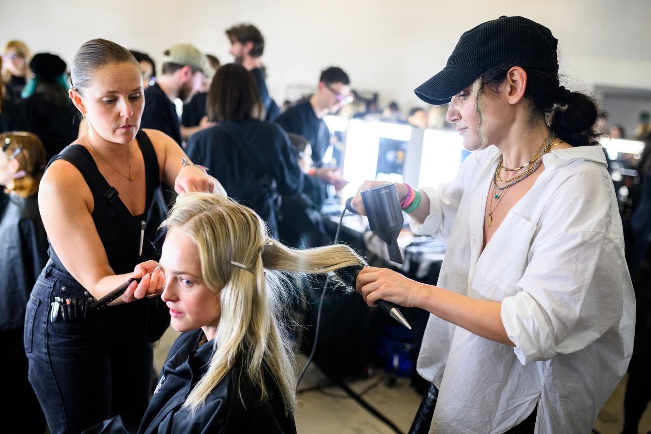 Erdem Fall 2025 Fashion Show Backstage