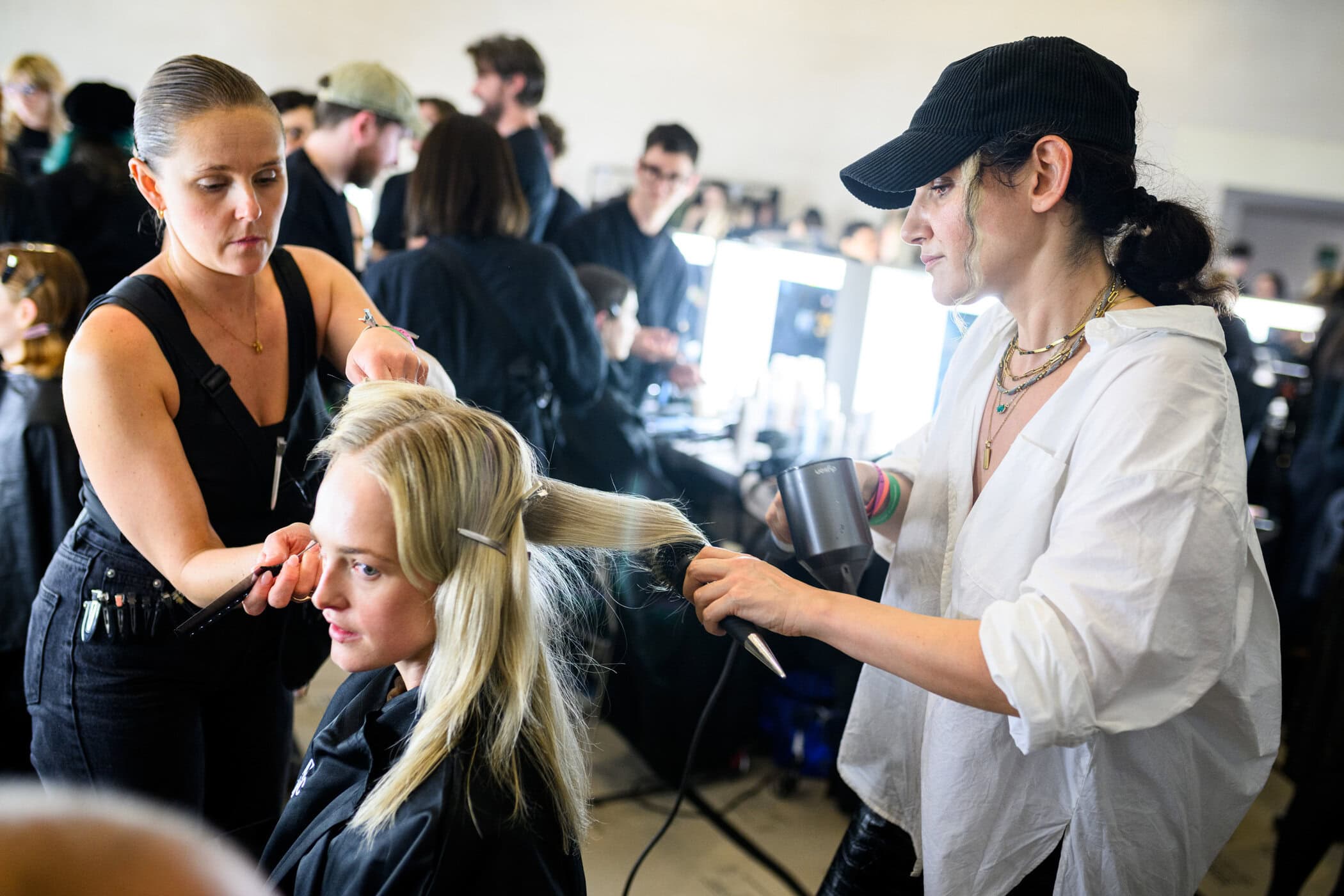 Erdem Fall 2025 Fashion Show Backstage