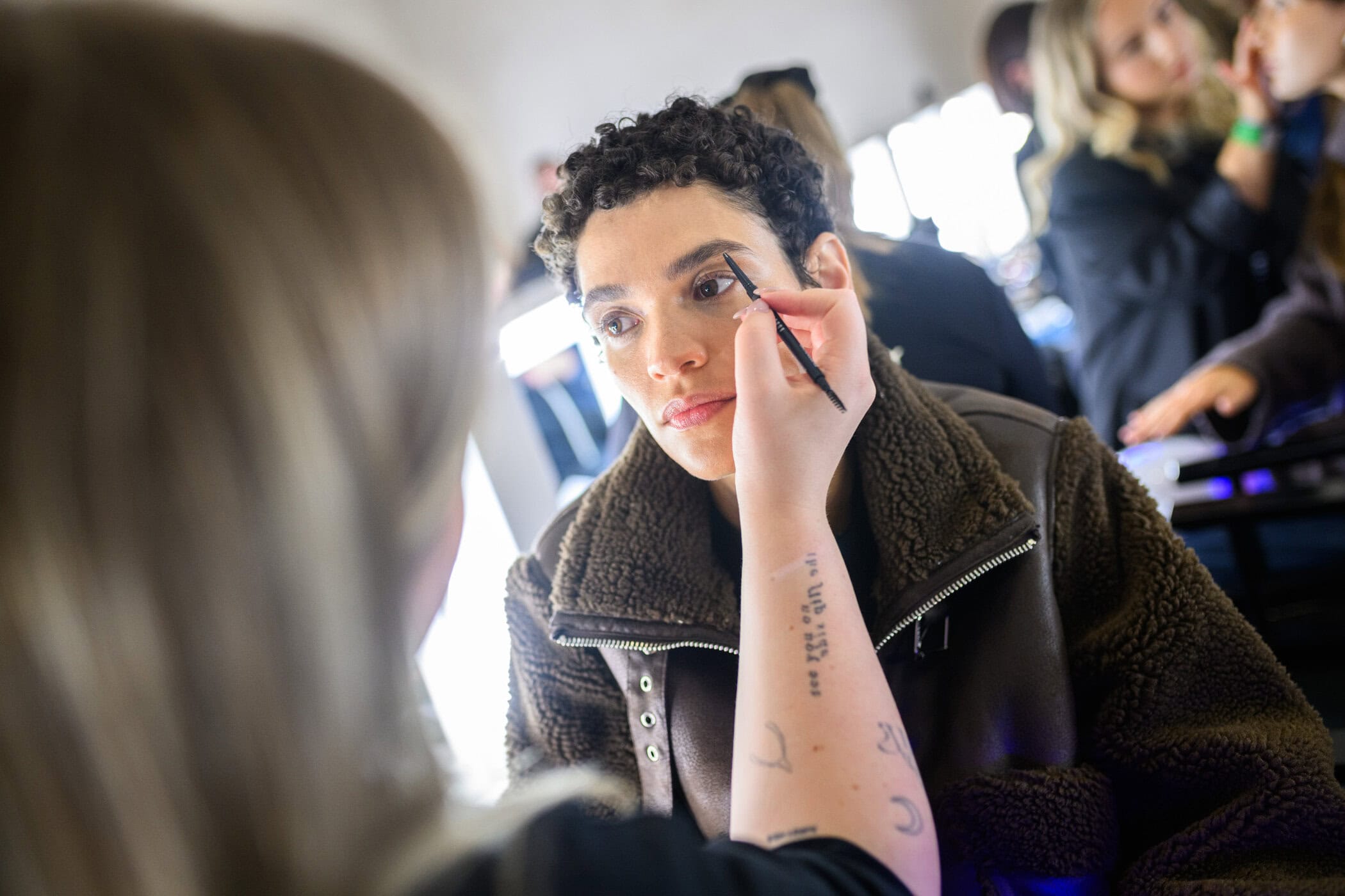 Erdem Fall 2025 Fashion Show Backstage