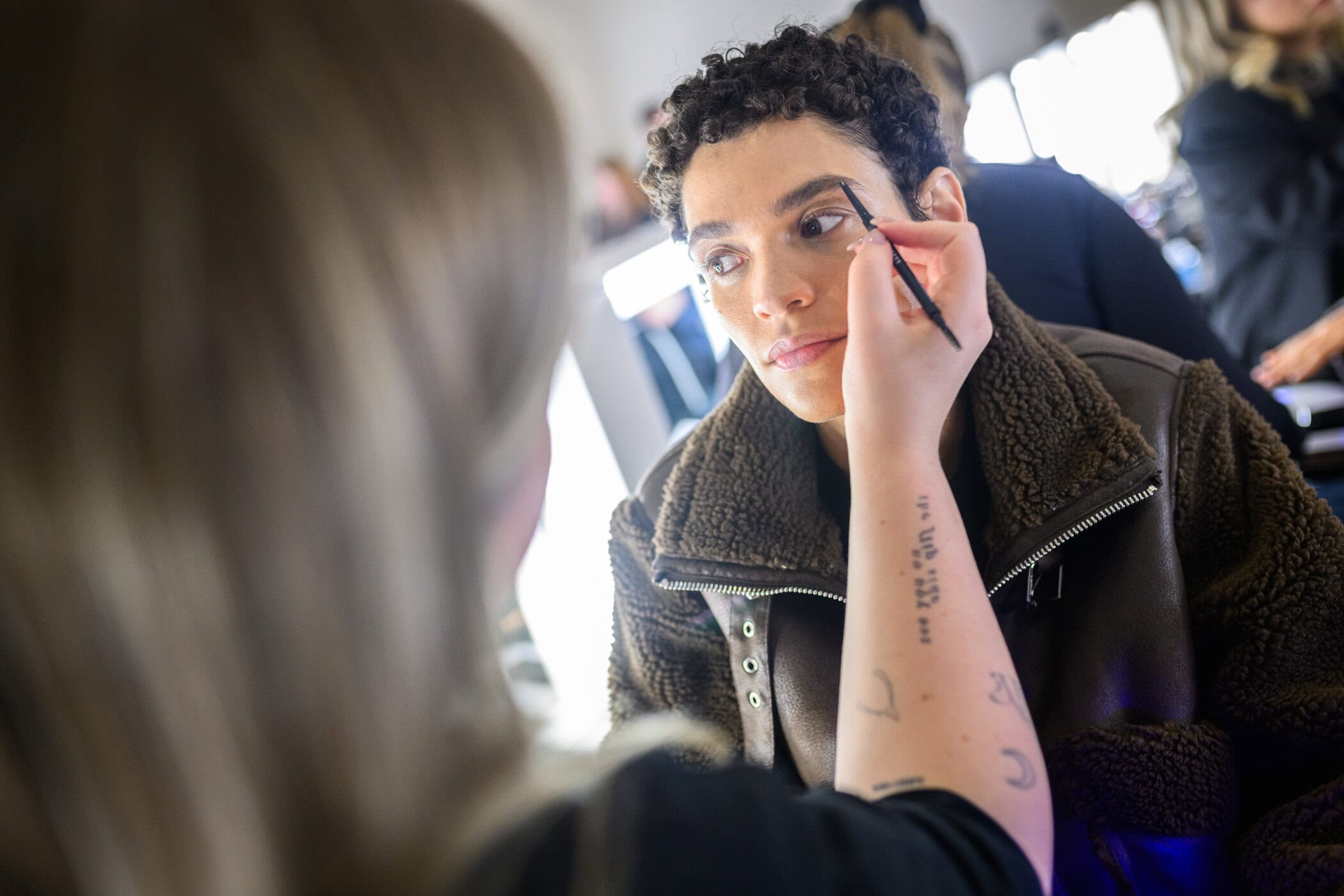 Erdem Fall 2025 Fashion Show Backstage