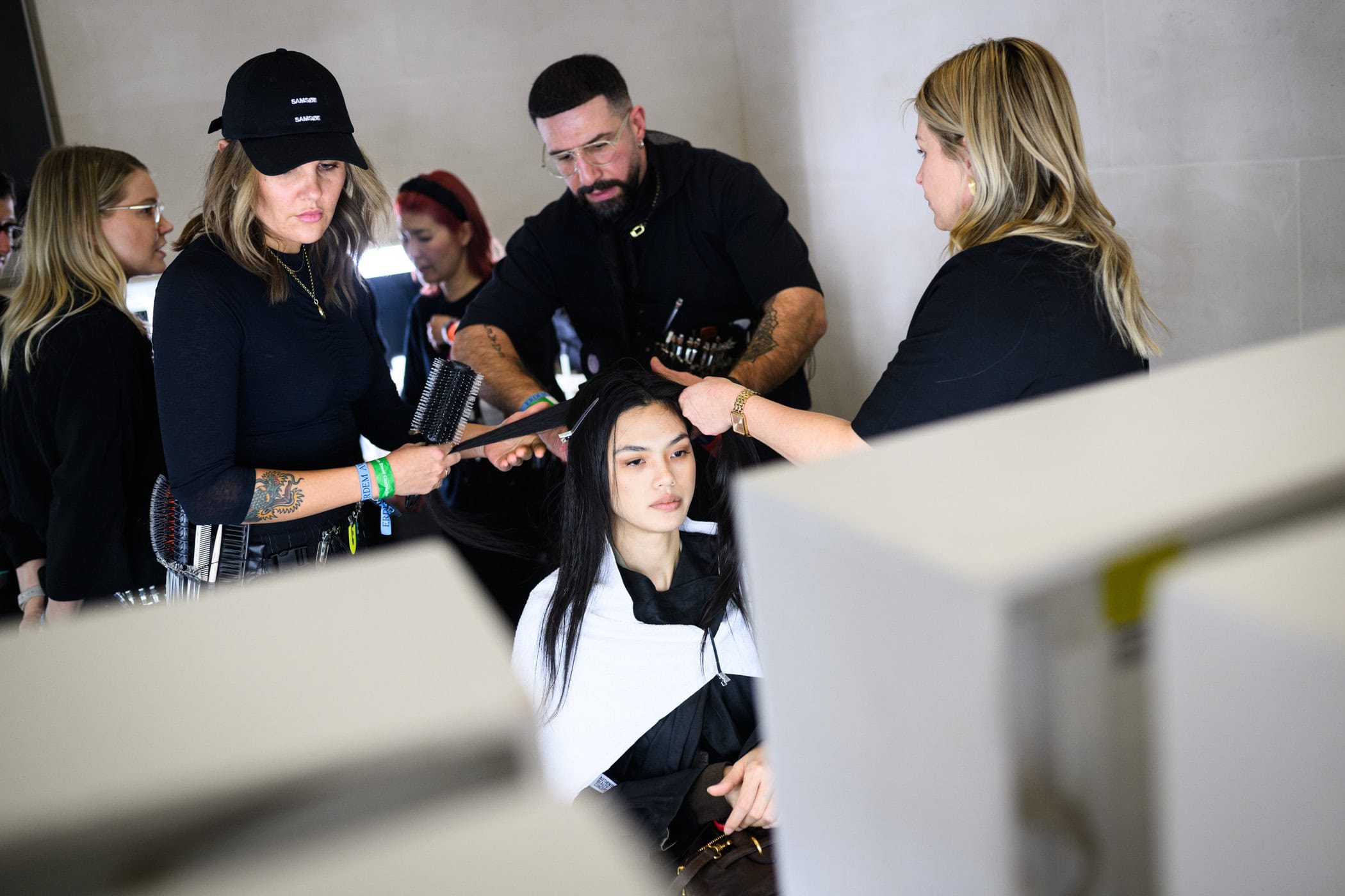 Erdem Fall 2025 Fashion Show Backstage