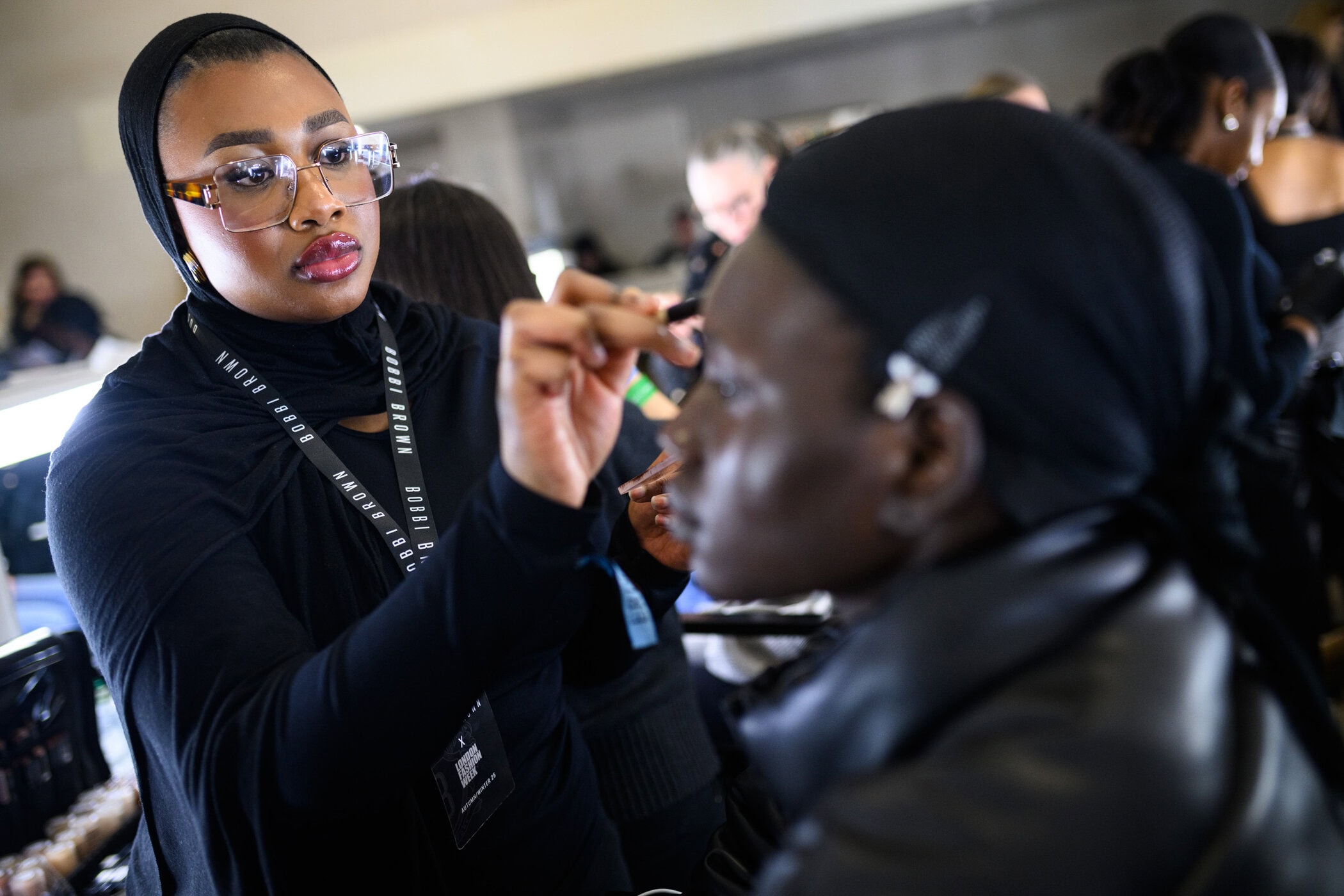 Erdem Fall 2025 Fashion Show Backstage