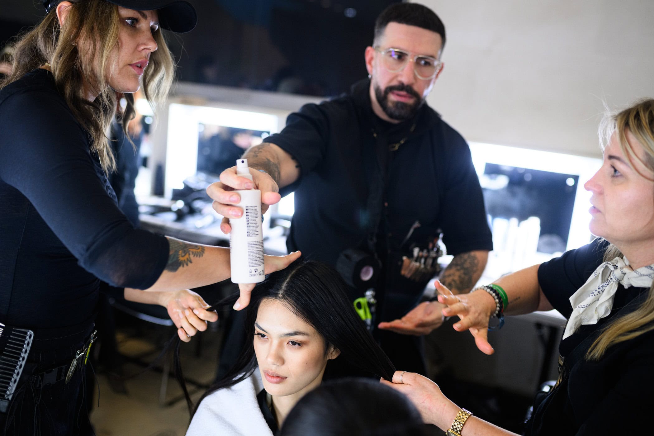 Erdem Fall 2025 Fashion Show Backstage