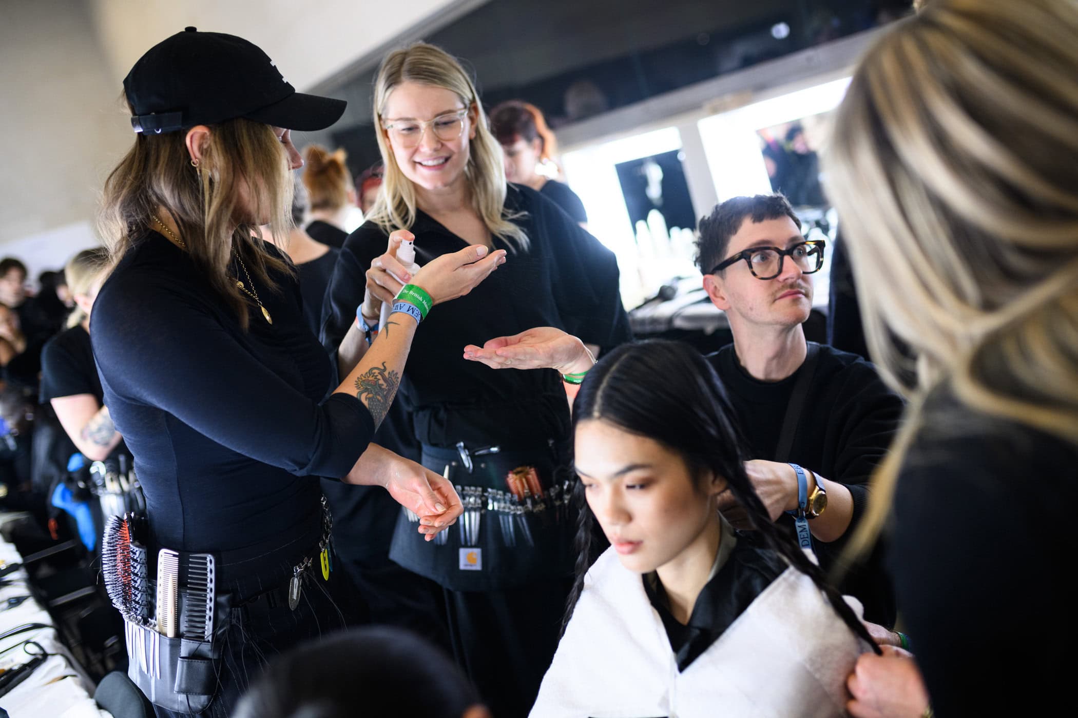 Erdem Fall 2025 Fashion Show Backstage