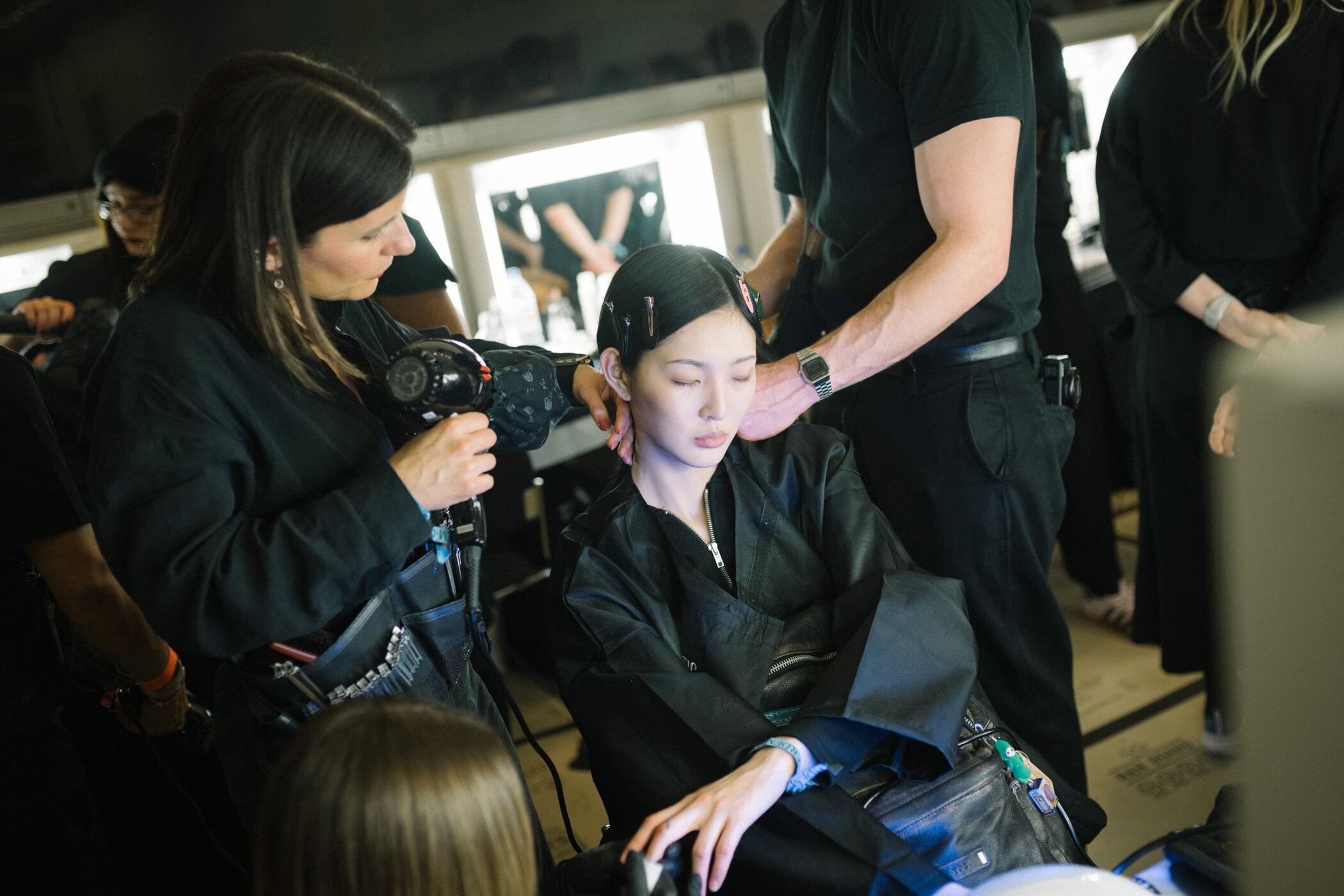 Erdem Fall 2025 Fashion Show Backstage