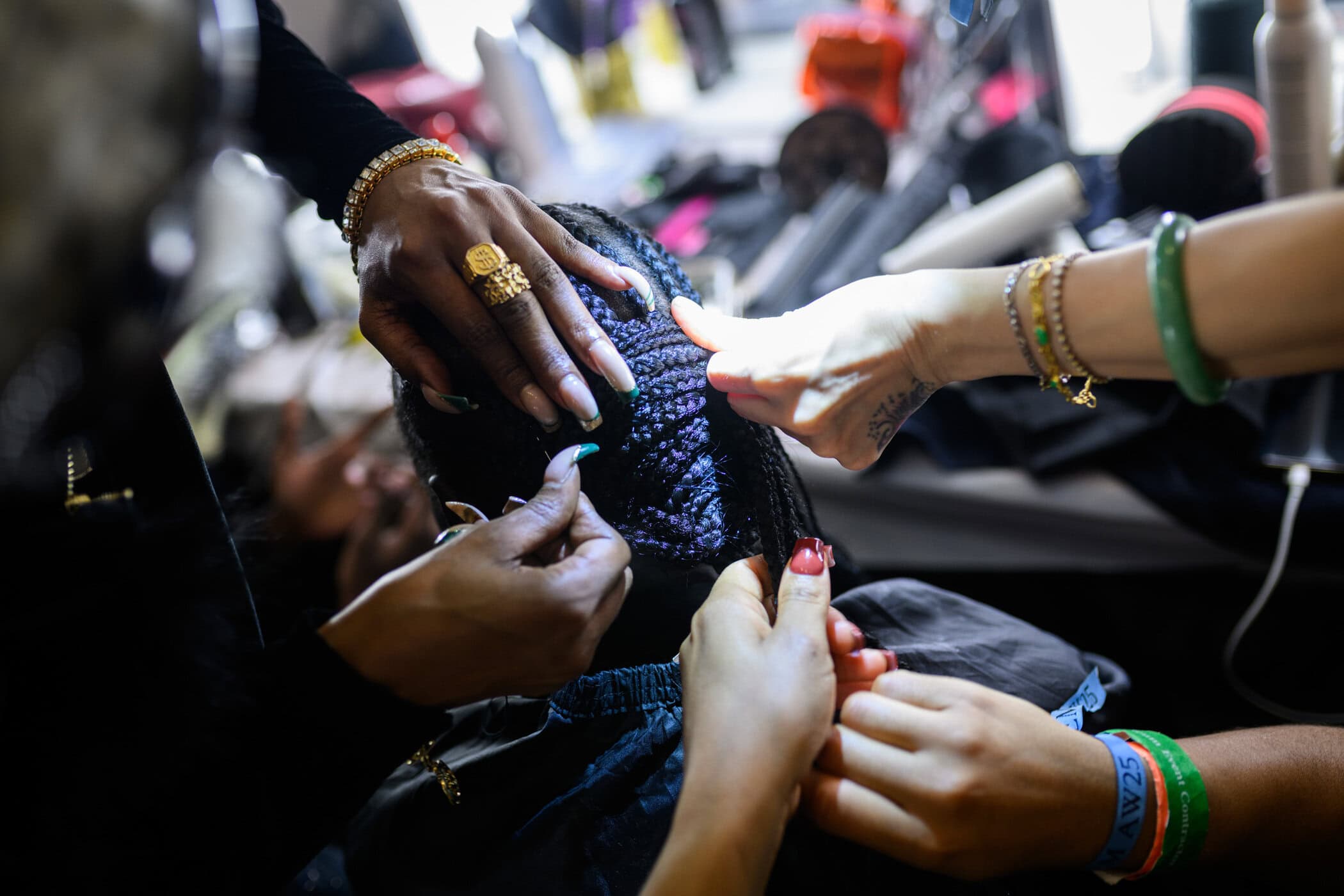 Erdem Fall 2025 Fashion Show Backstage