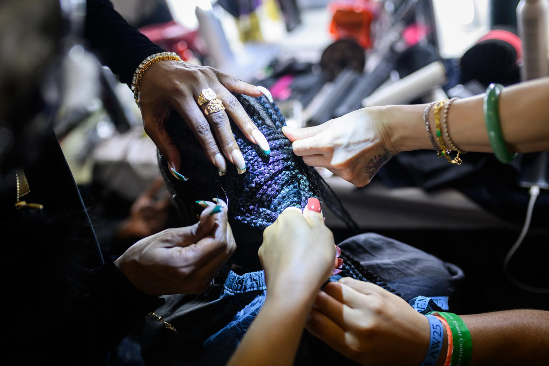 Erdem Fall 2025 Fashion Show Backstage