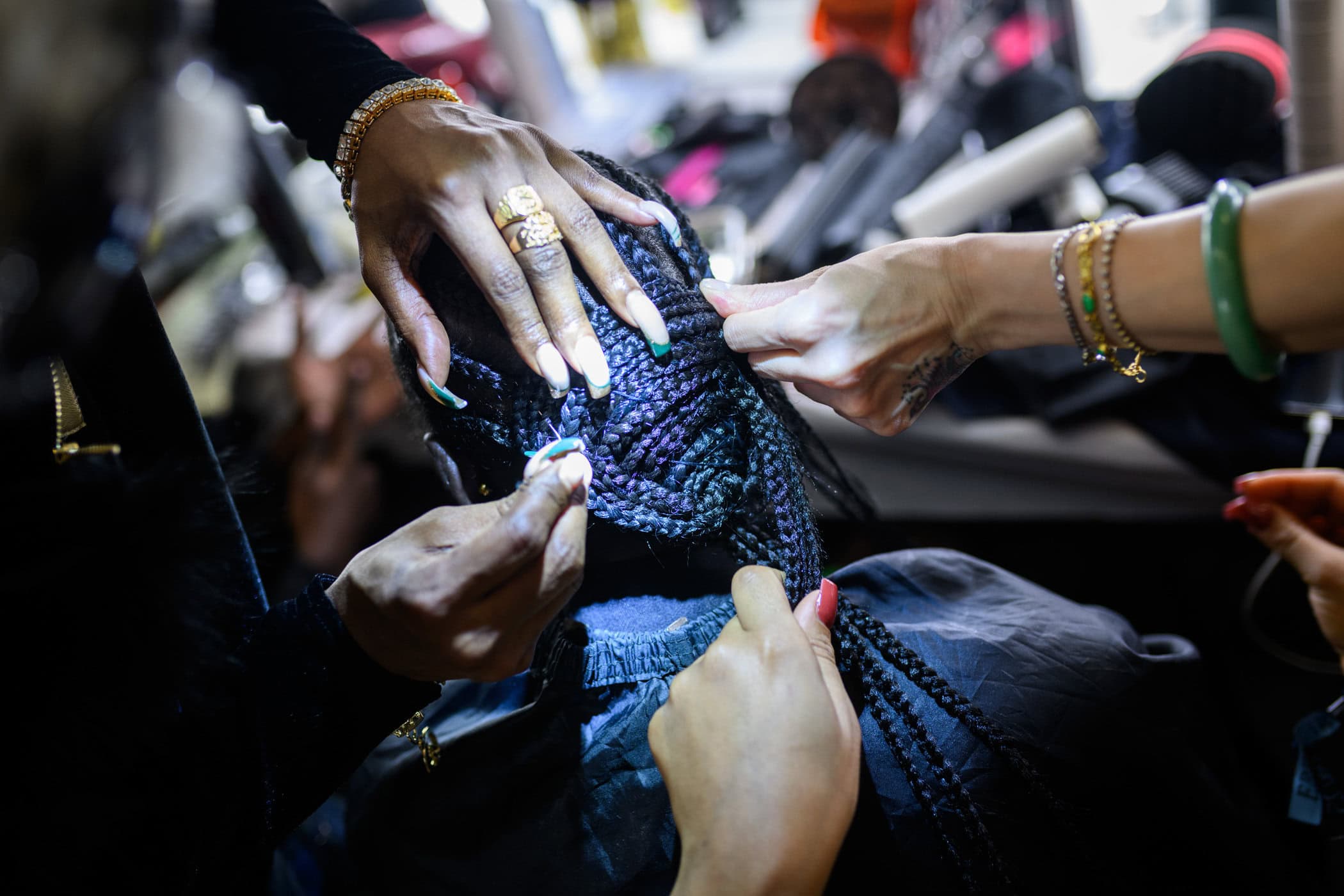 Erdem Fall 2025 Fashion Show Backstage