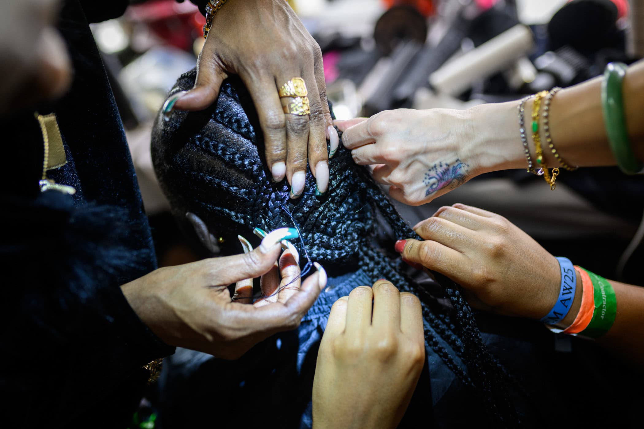 Erdem Fall 2025 Fashion Show Backstage