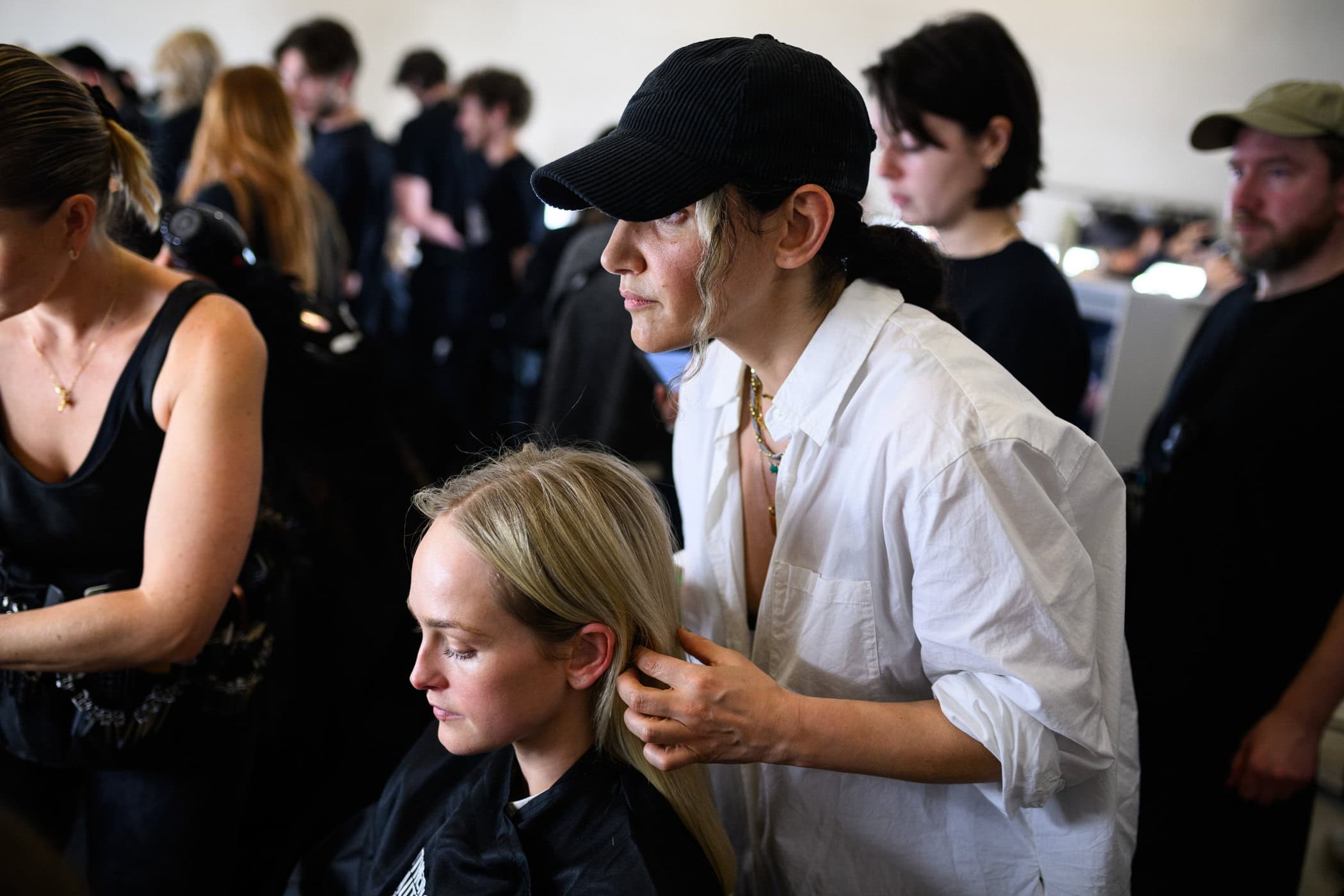 Erdem Fall 2025 Fashion Show Backstage