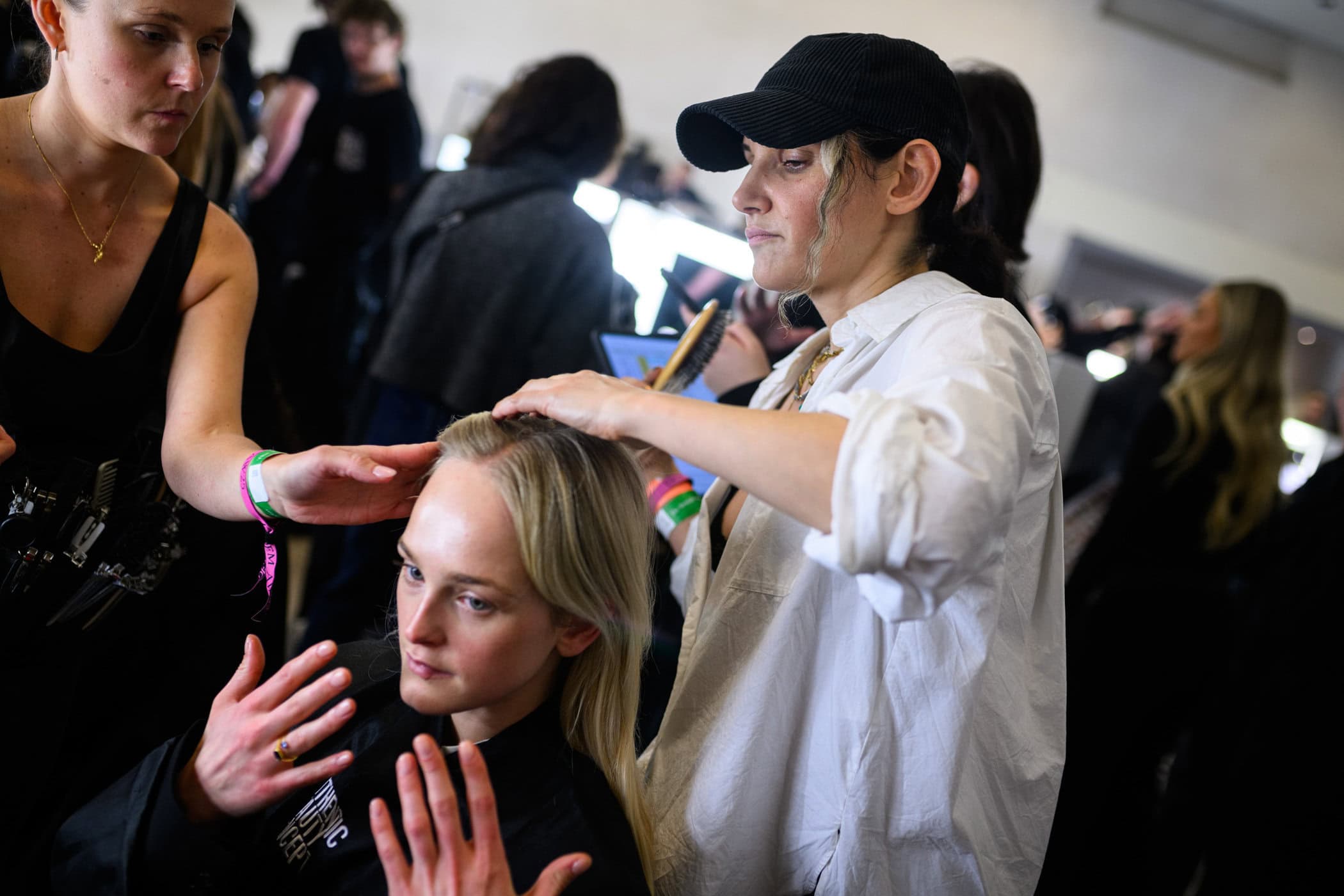 Erdem Fall 2025 Fashion Show Backstage