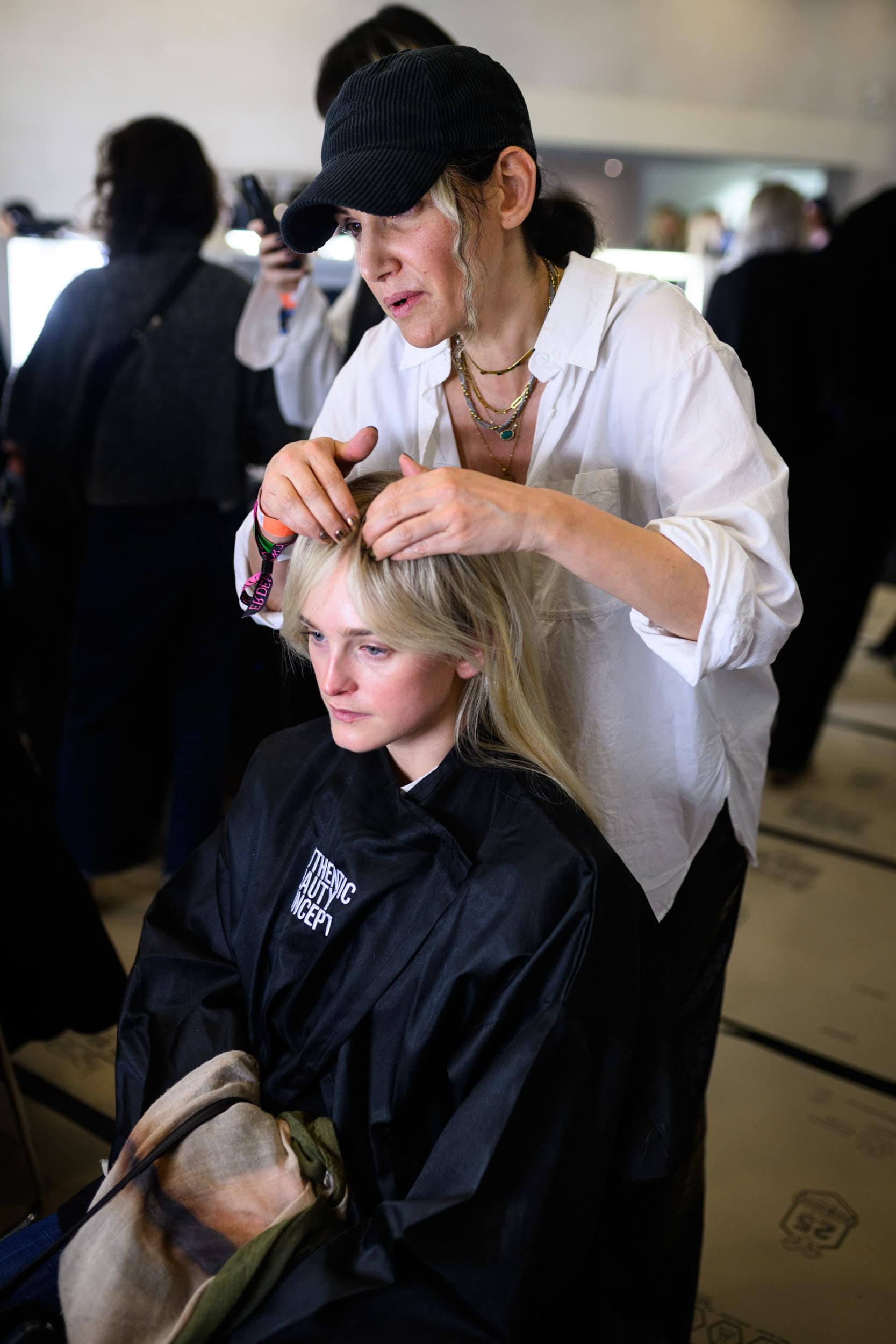 Erdem Fall 2025 Fashion Show Backstage