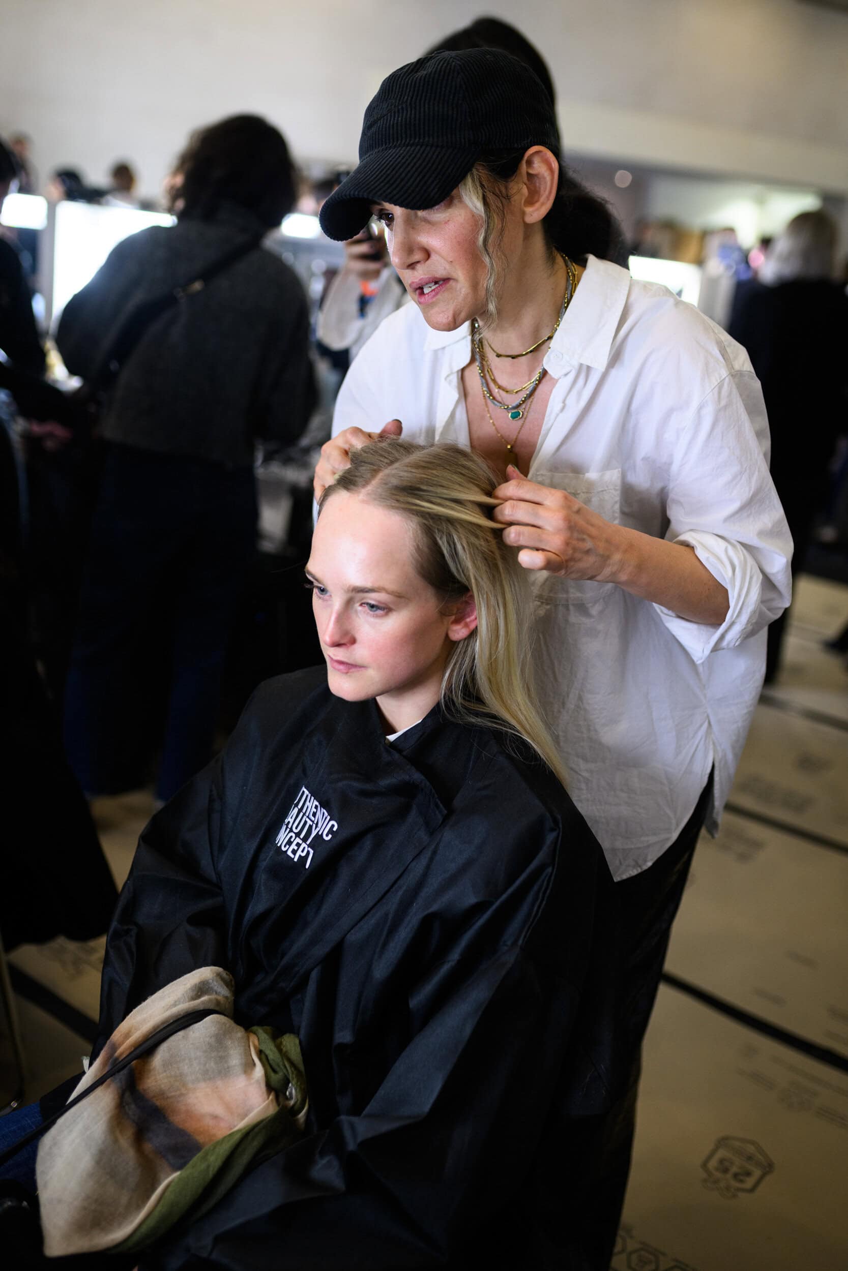 Erdem Fall 2025 Fashion Show Backstage