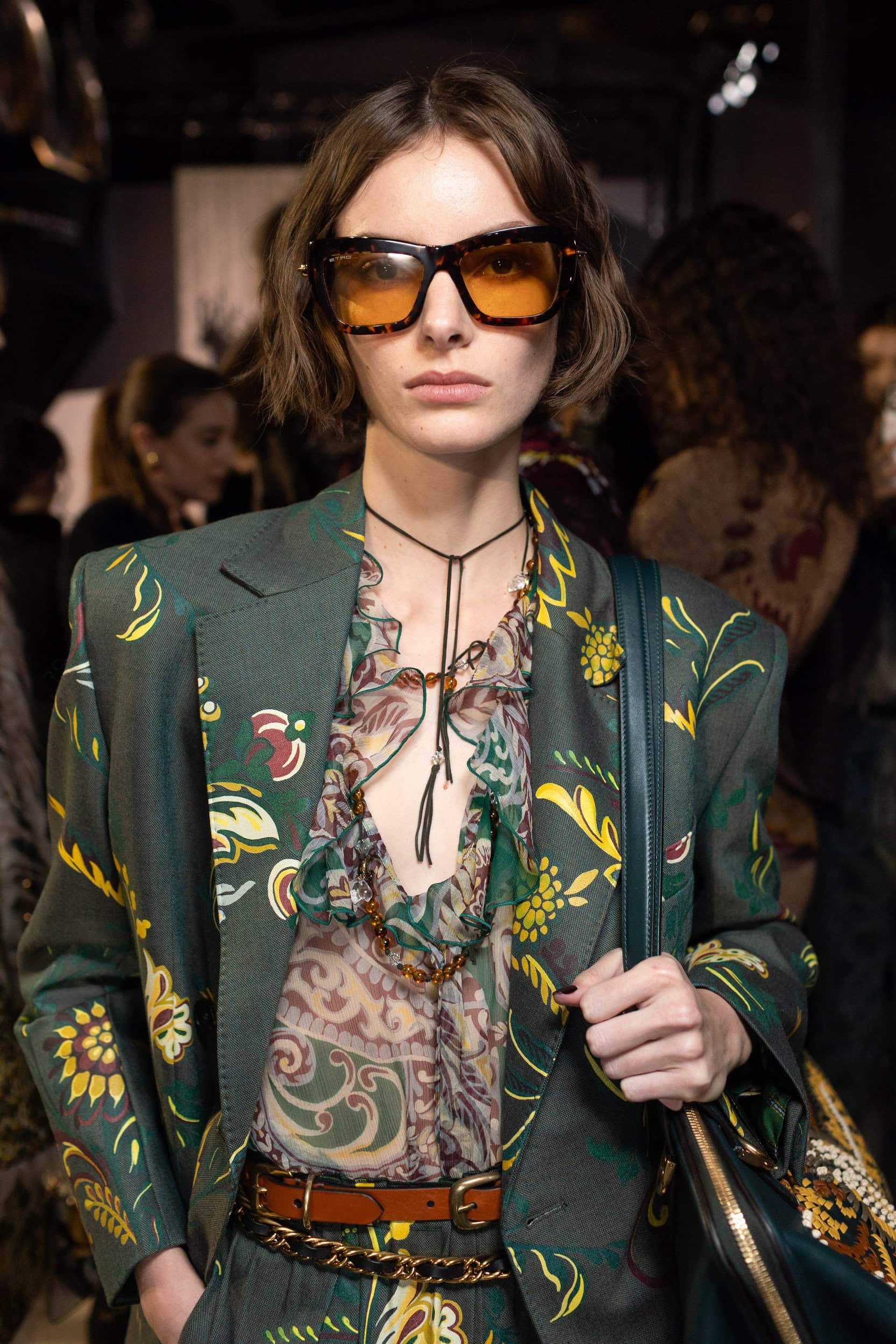 Etro Fall 2025 Fashion Show Backstage