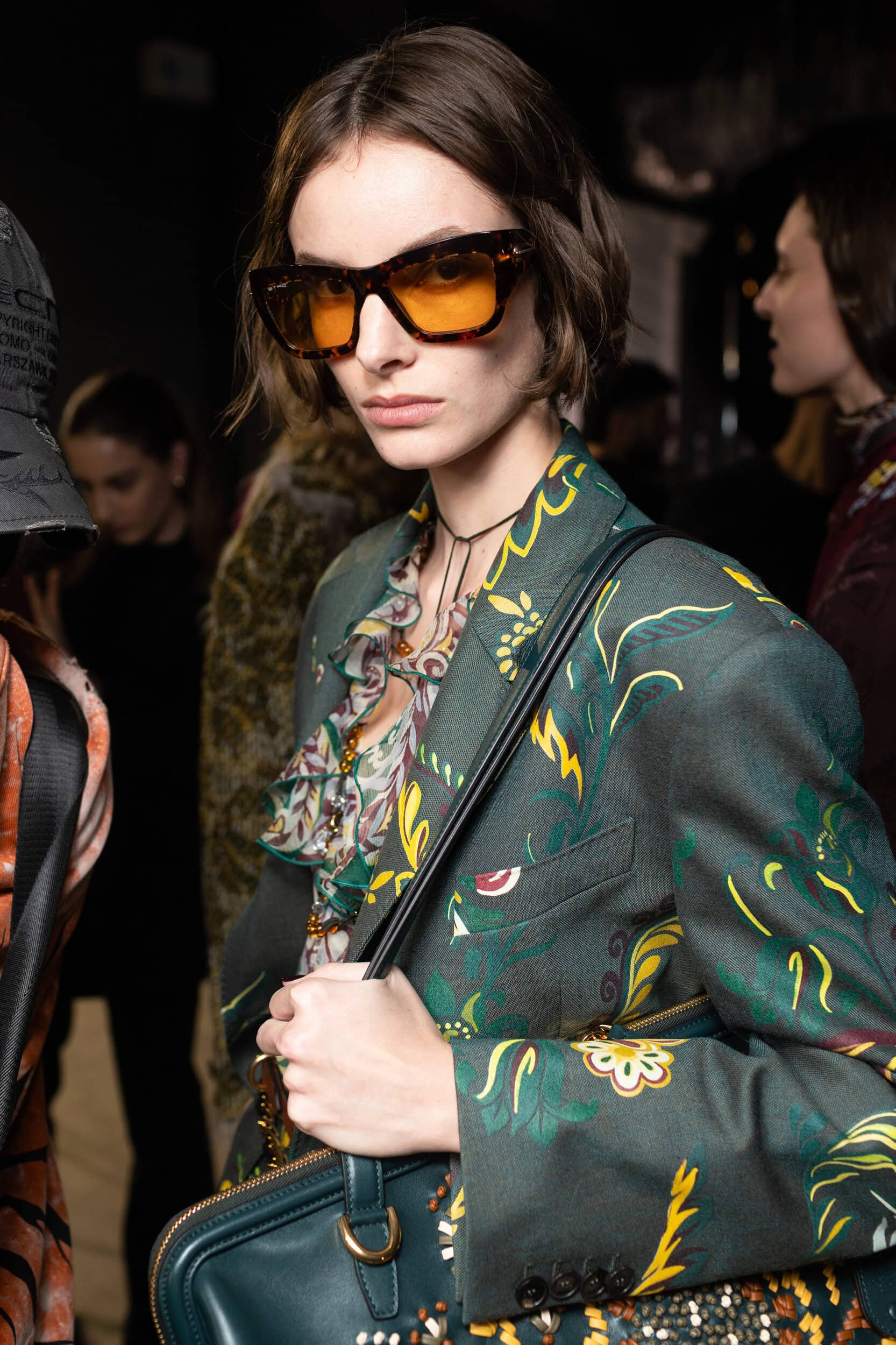 Etro Fall 2025 Fashion Show Backstage