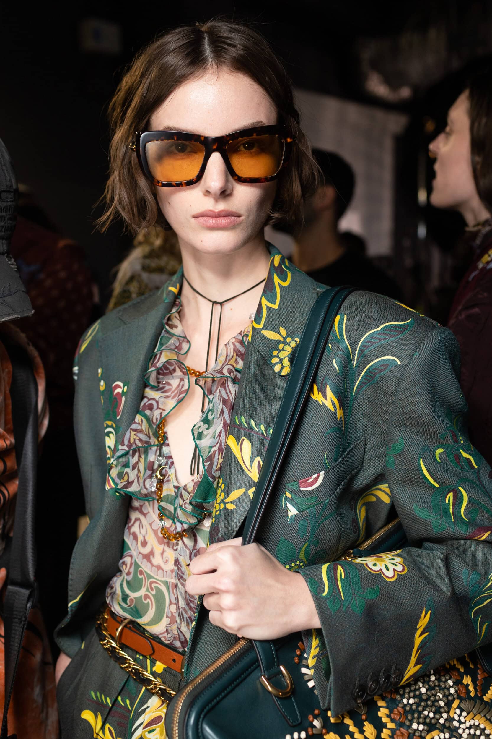 Etro Fall 2025 Fashion Show Backstage