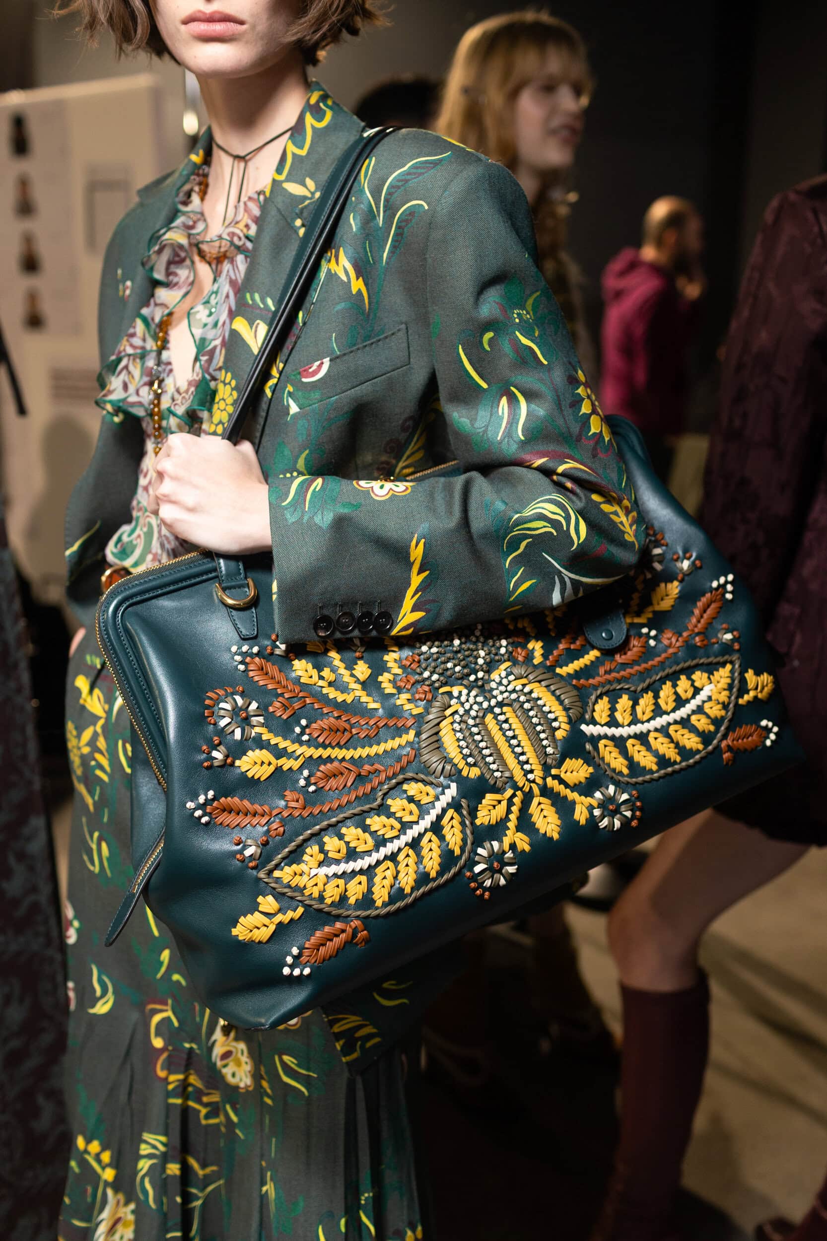 Etro Fall 2025 Fashion Show Backstage