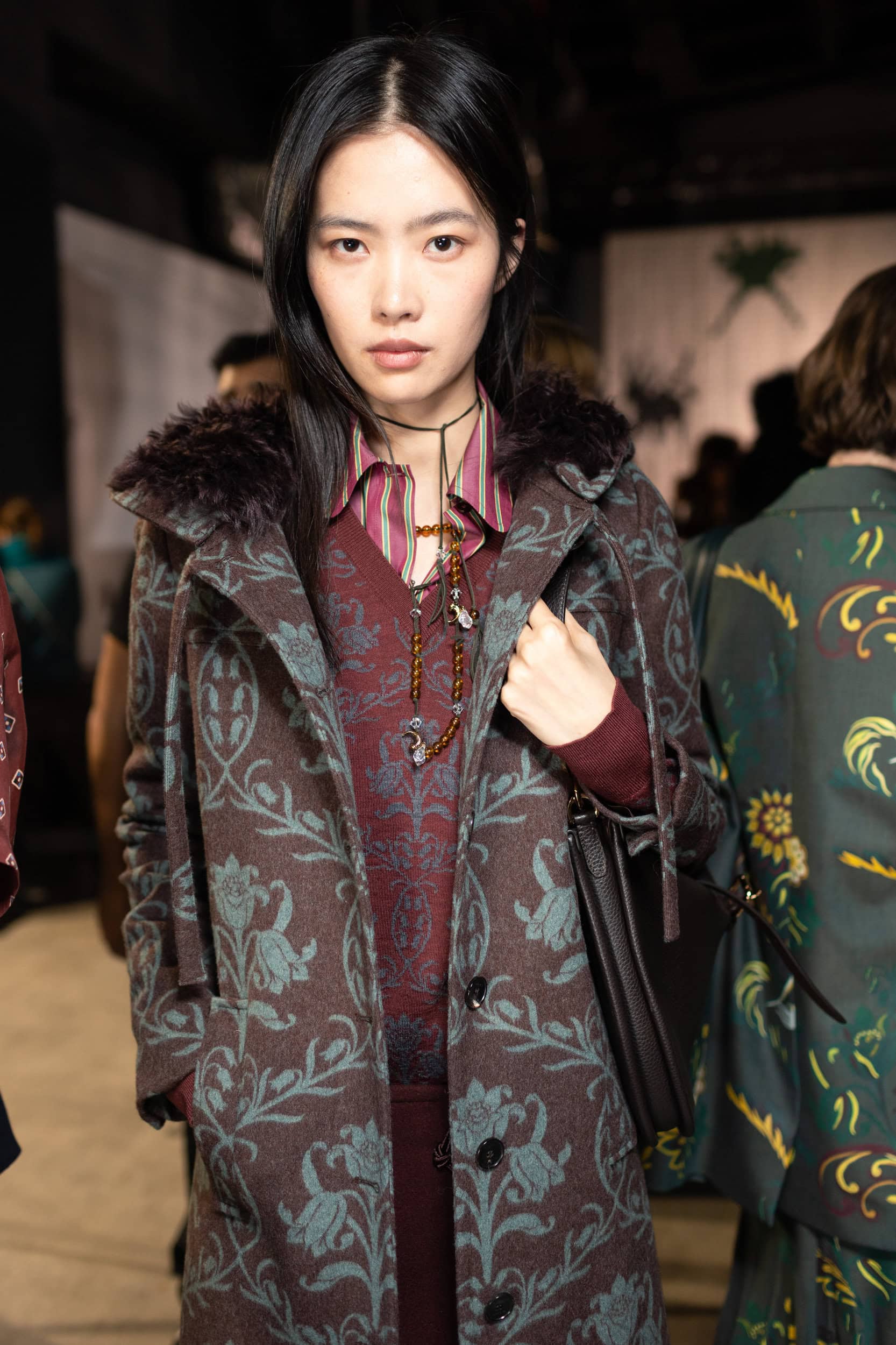 Etro Fall 2025 Fashion Show Backstage