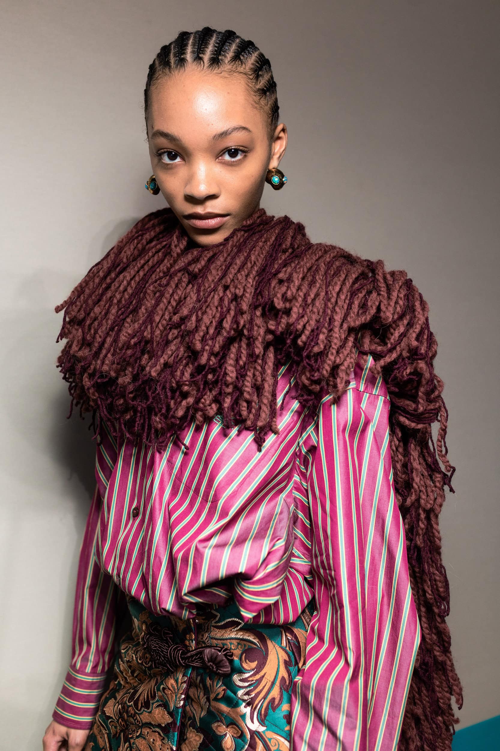 Etro Fall 2025 Fashion Show Backstage