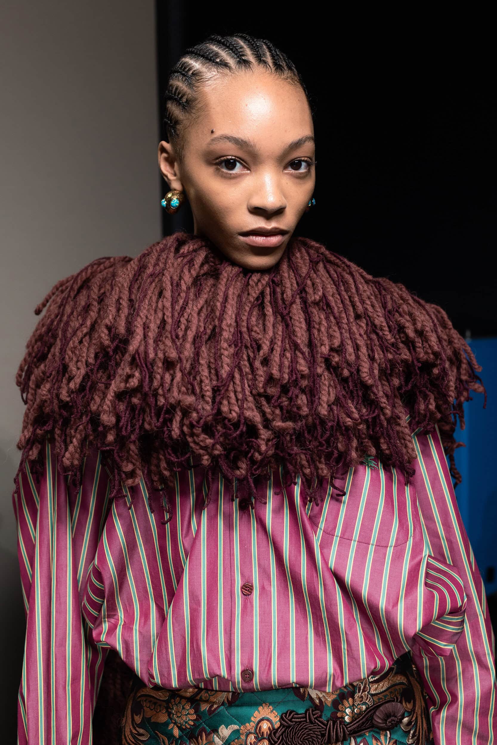 Etro Fall 2025 Fashion Show Backstage