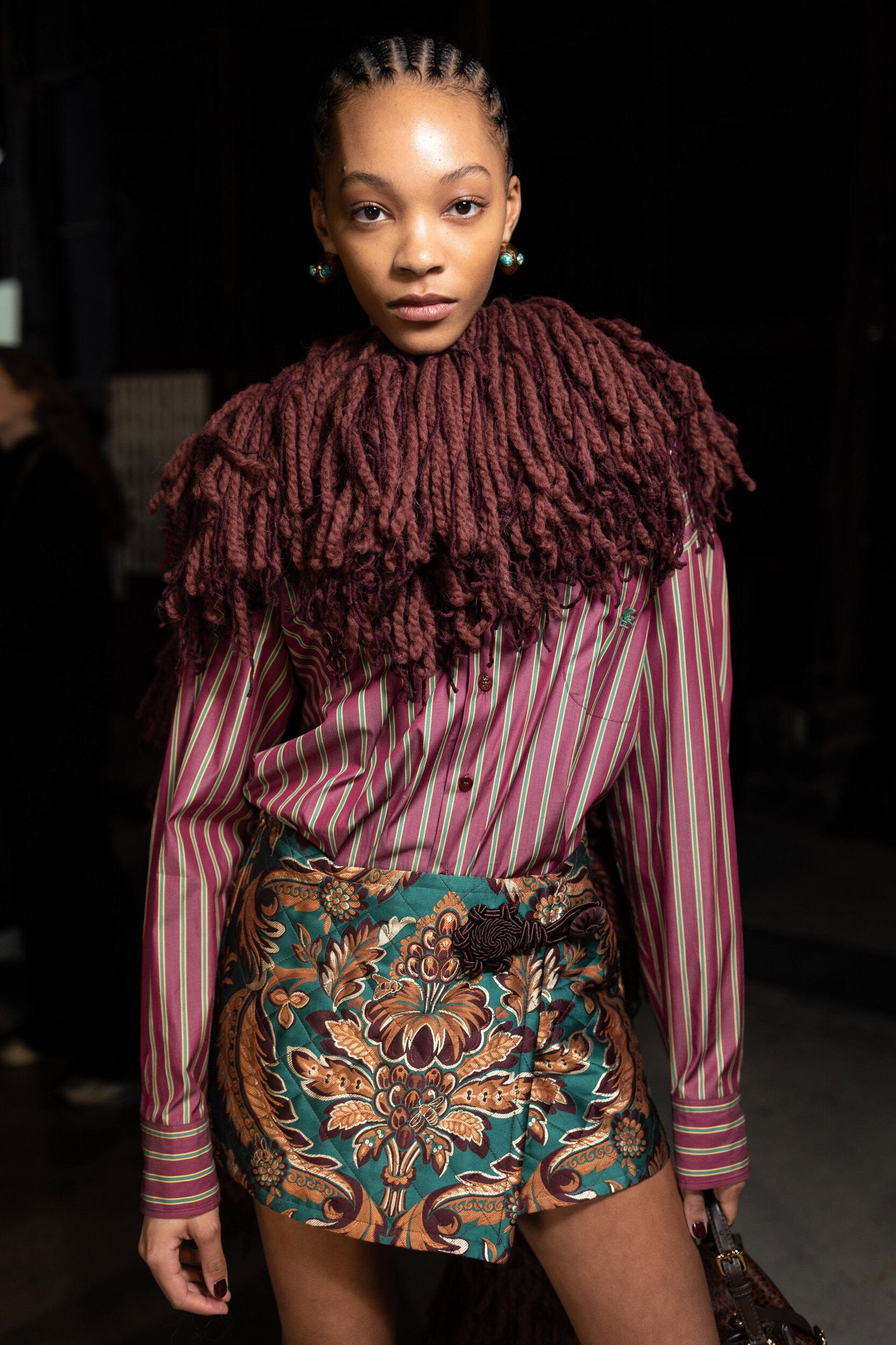 Etro Fall 2025 Fashion Show Backstage