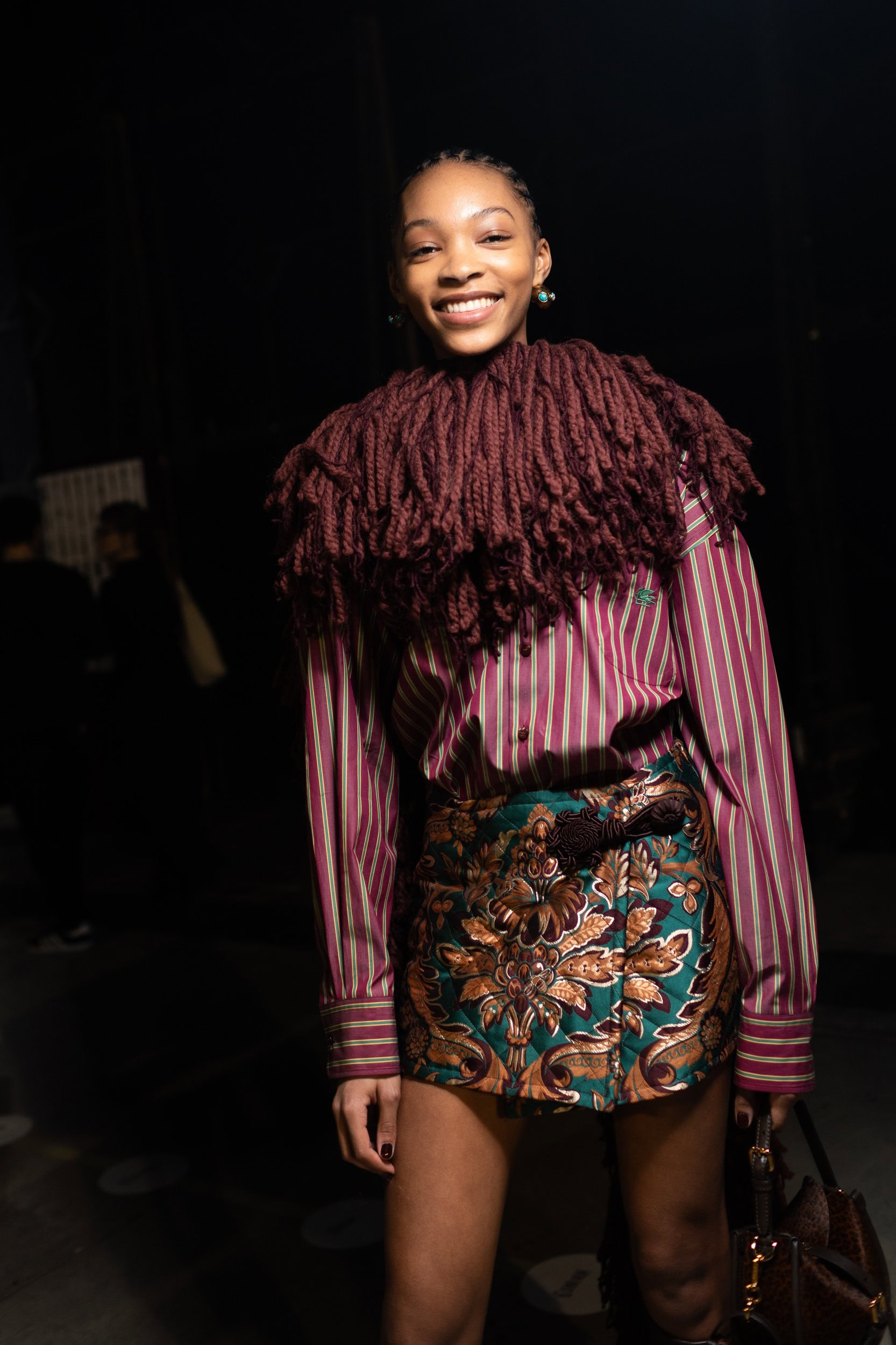 Etro Fall 2025 Fashion Show Backstage