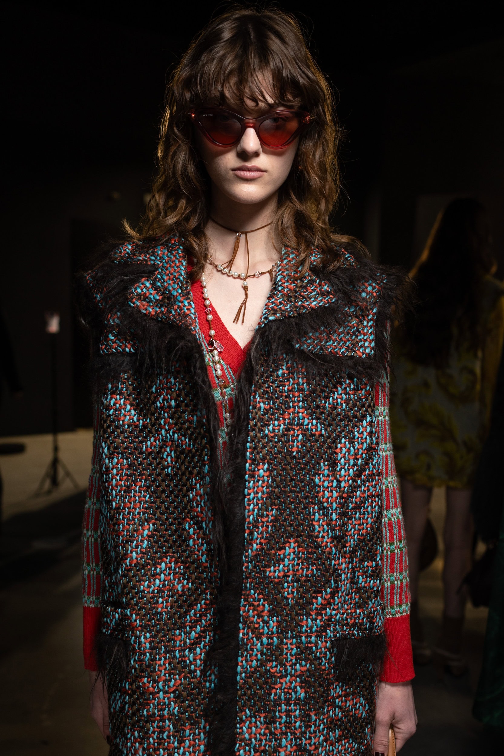 Etro Fall 2025 Fashion Show Backstage