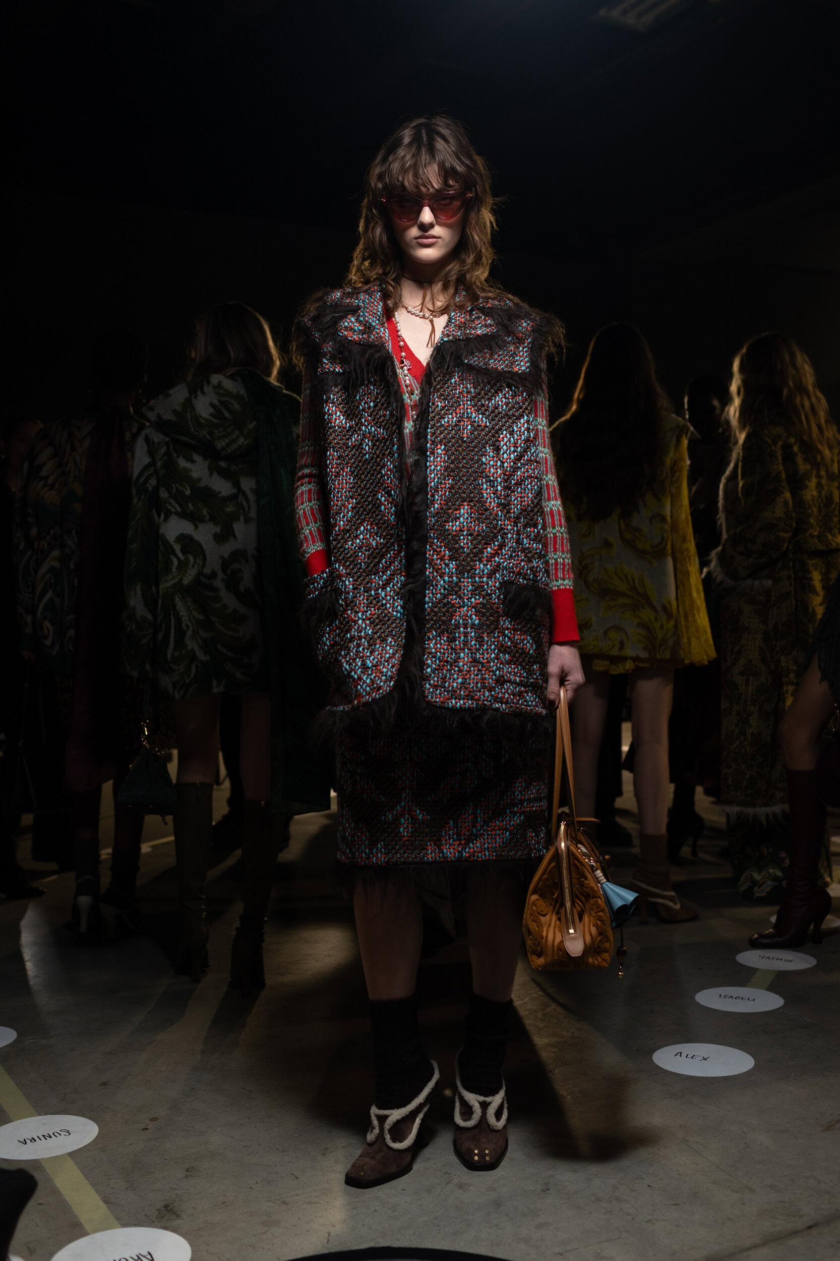 Etro Fall 2025 Fashion Show Backstage