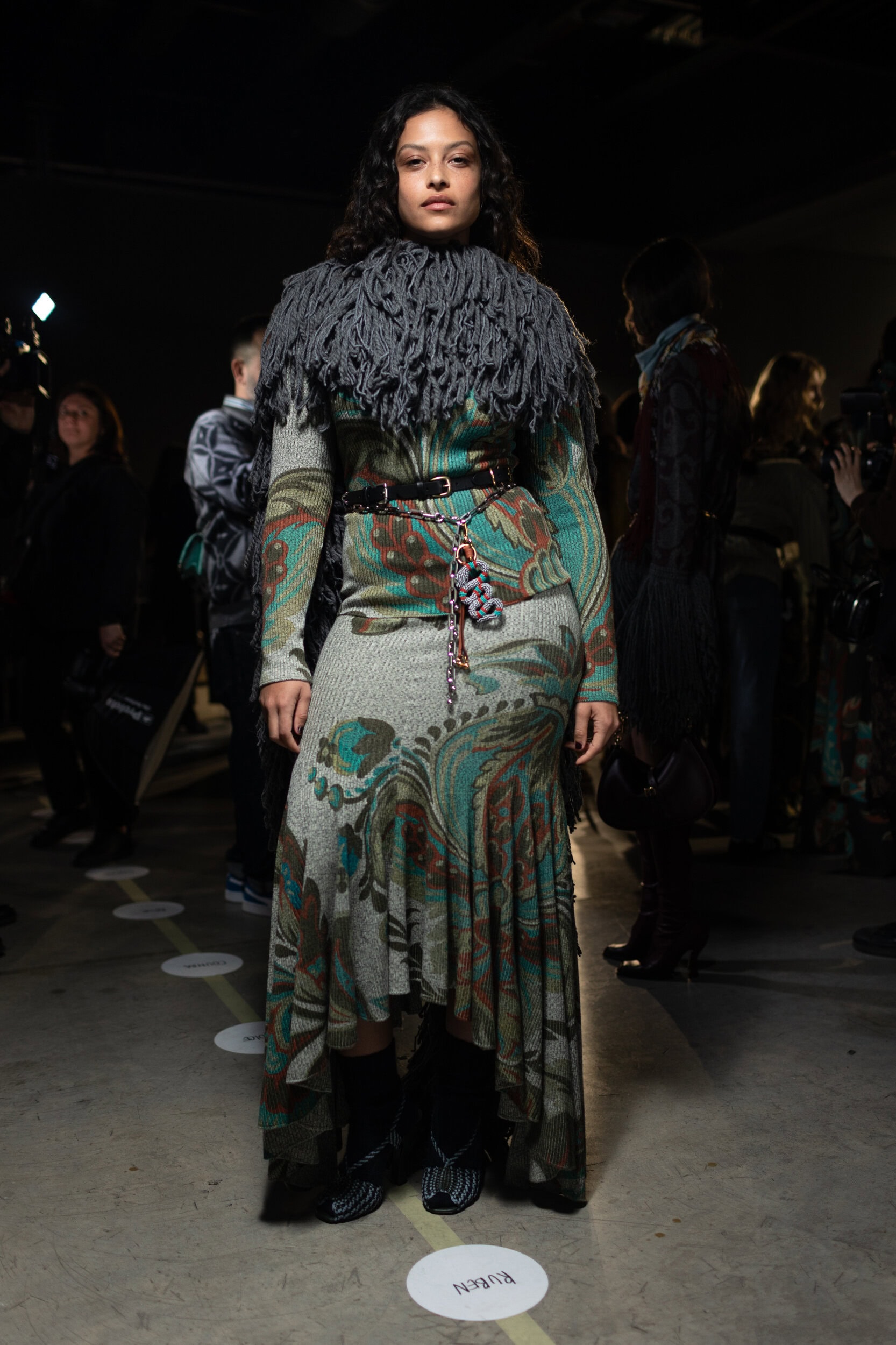 Etro Fall 2025 Fashion Show Backstage