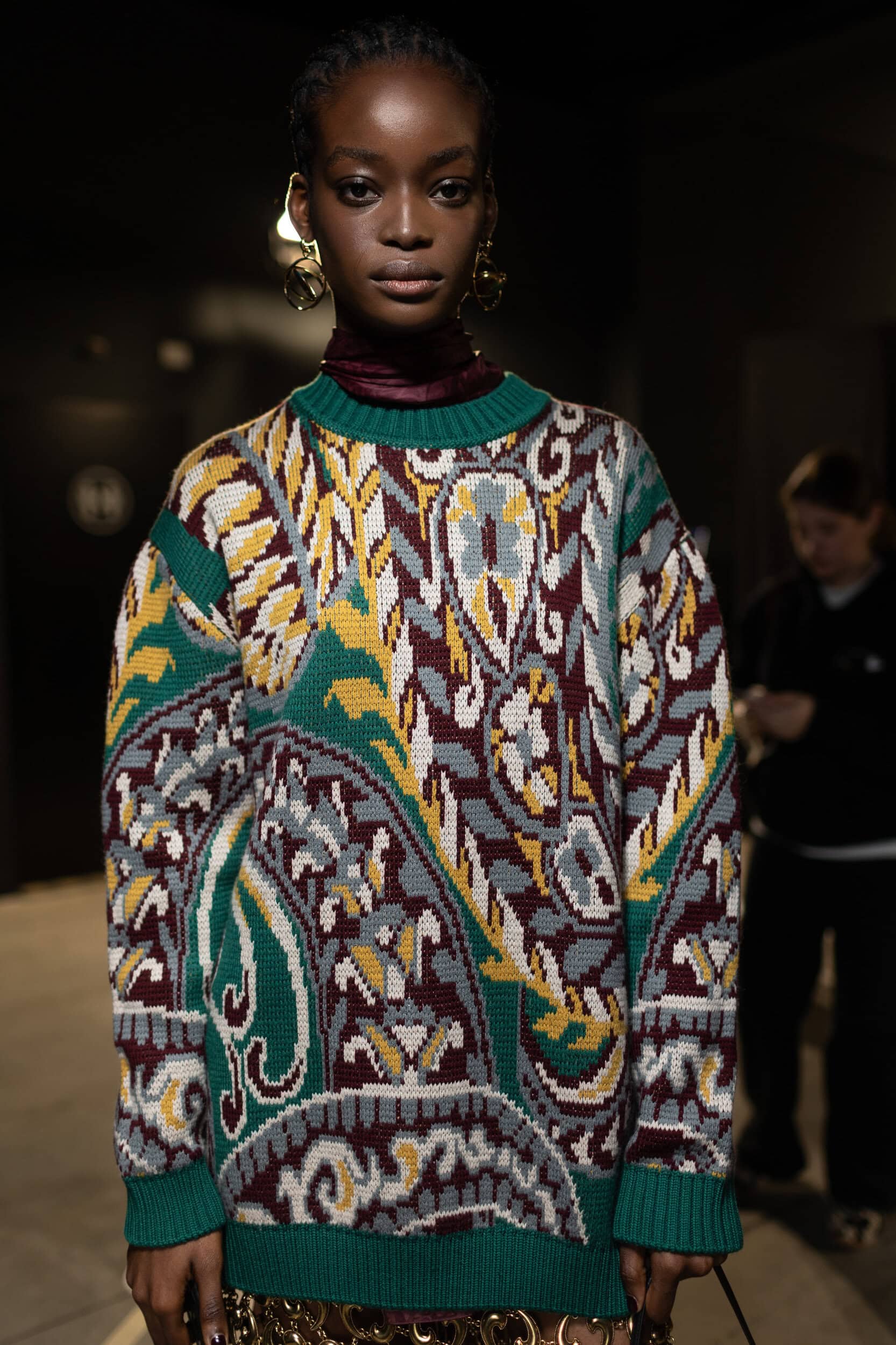 Etro Fall 2025 Fashion Show Backstage