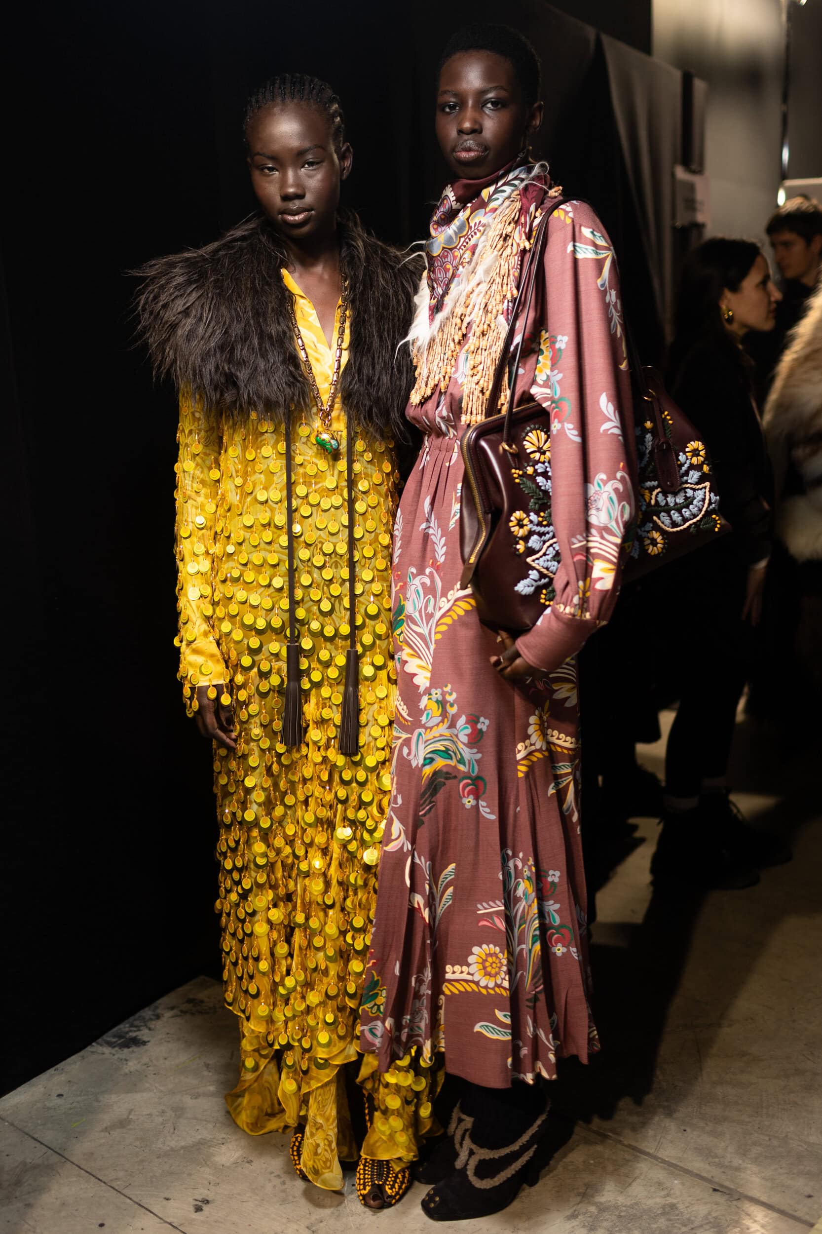 Etro Fall 2025 Fashion Show Backstage