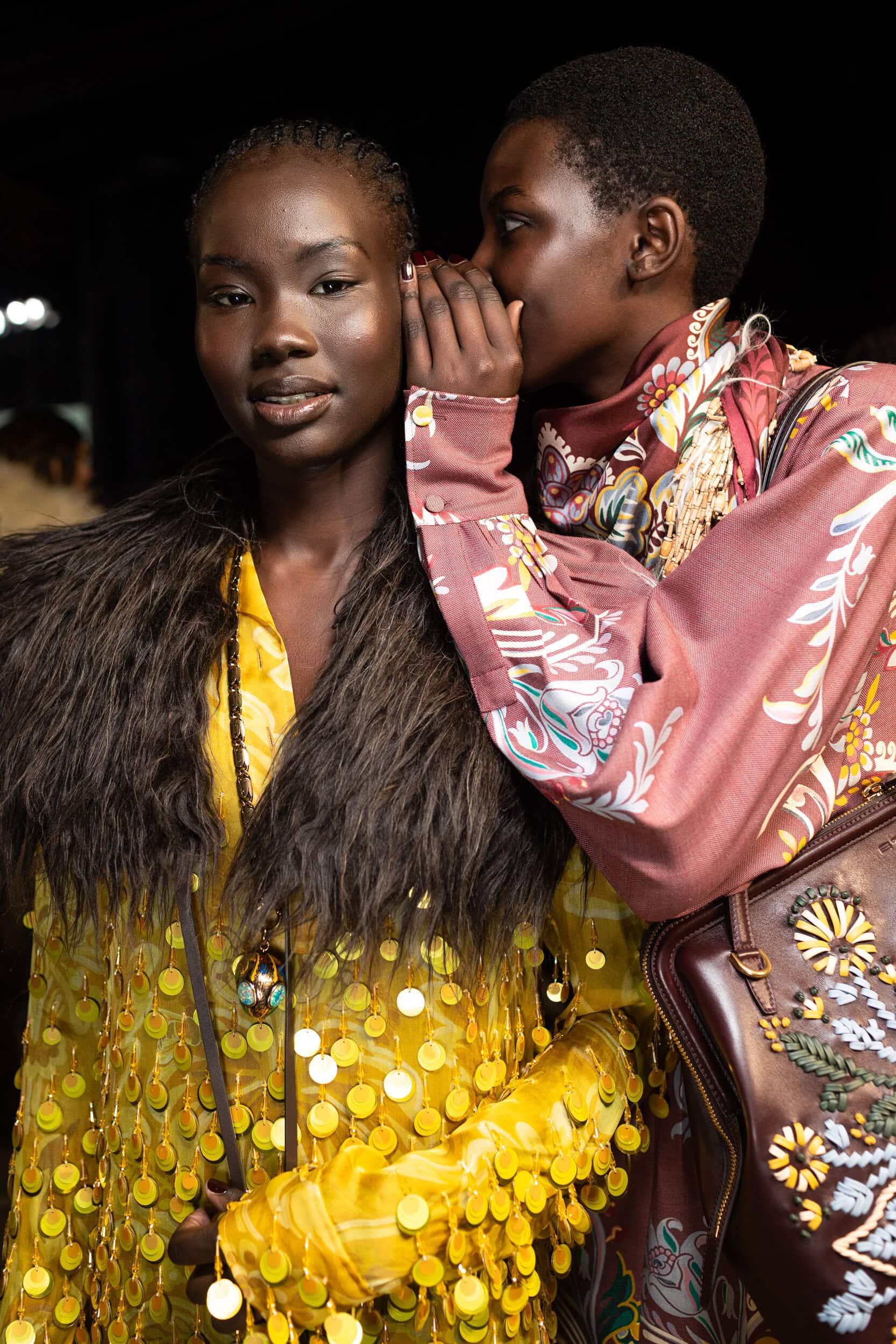 Etro Fall 2025 Fashion Show Backstage