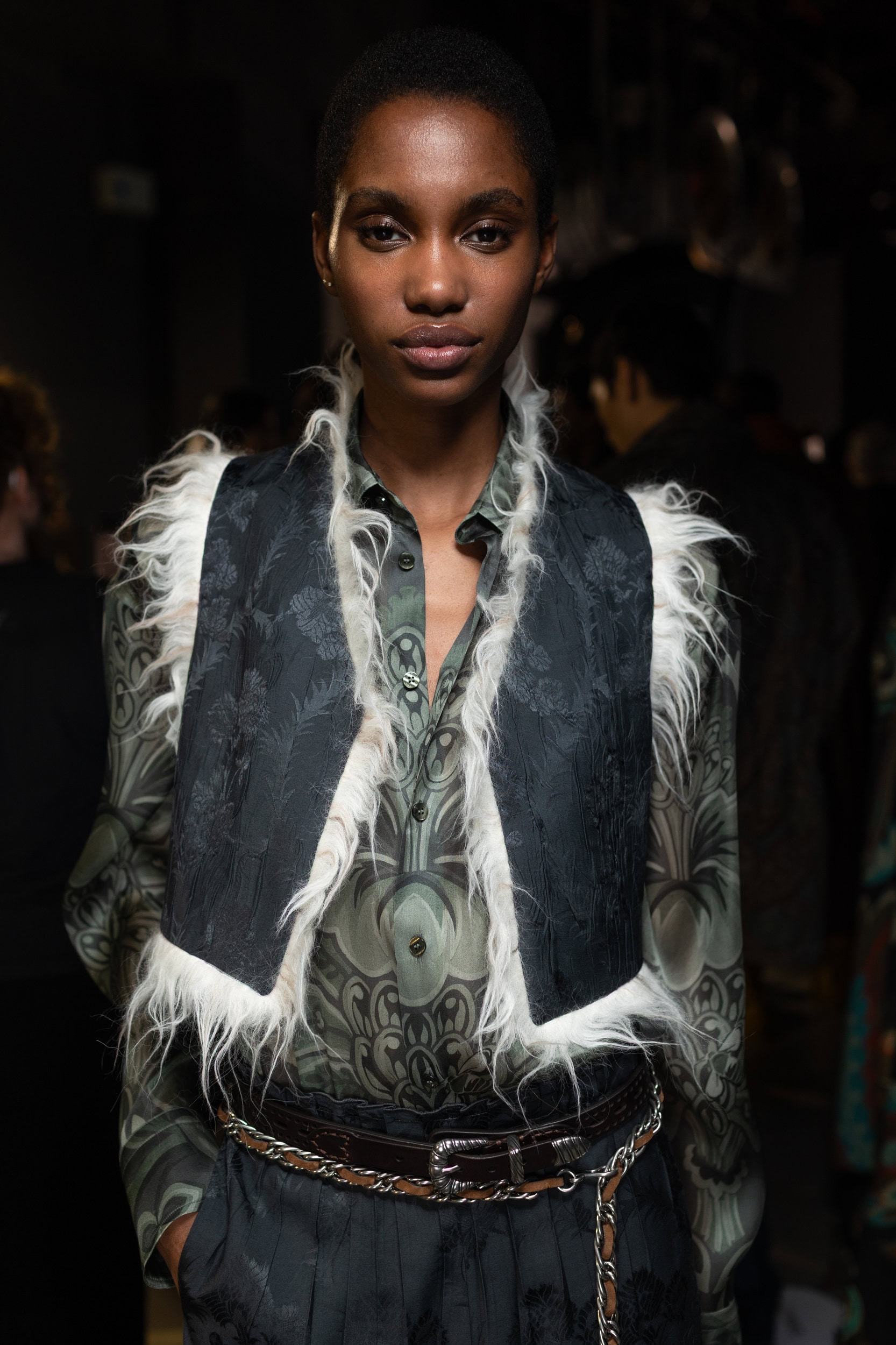 Etro Fall 2025 Fashion Show Backstage