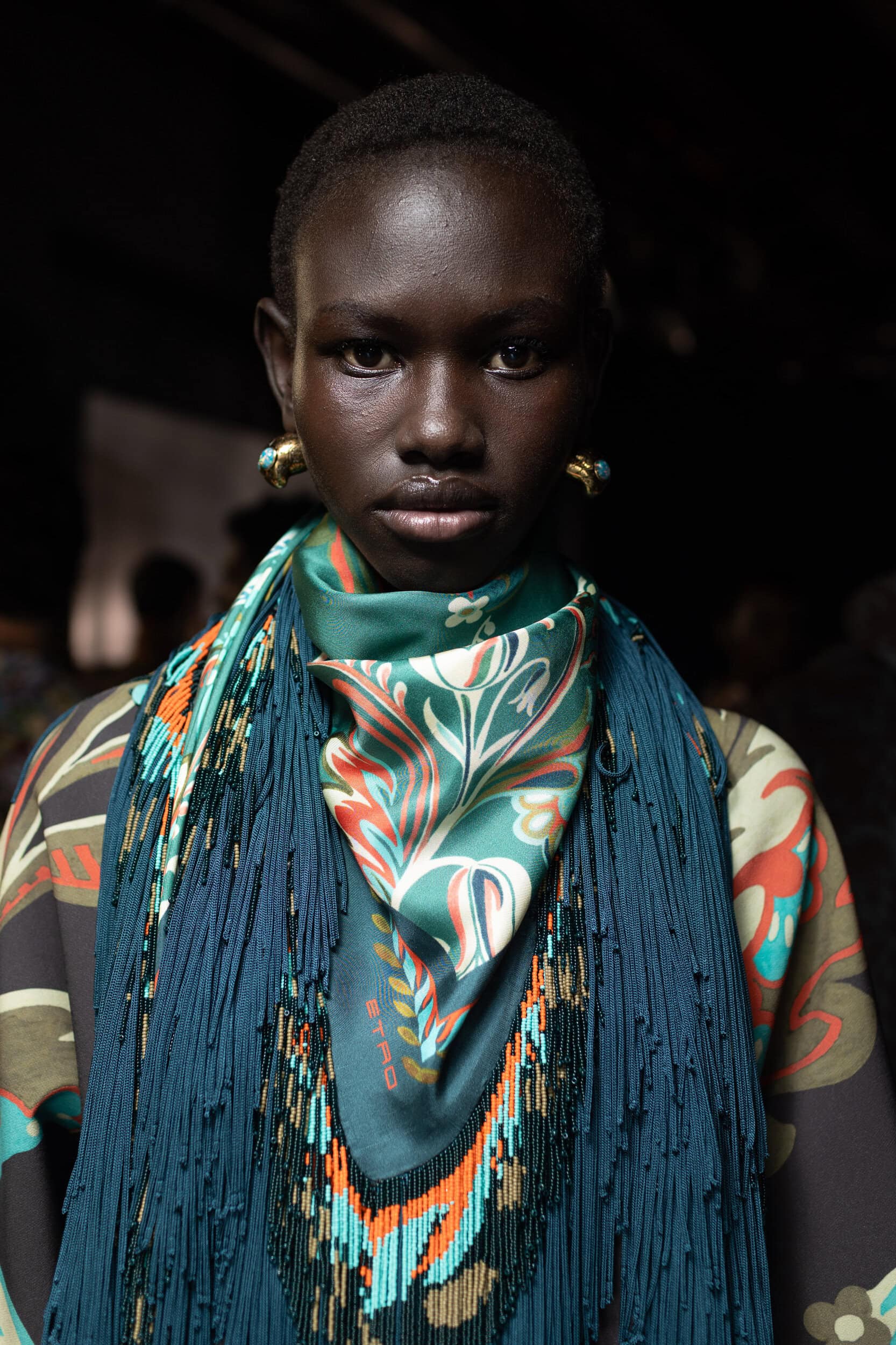 Etro Fall 2025 Fashion Show Backstage