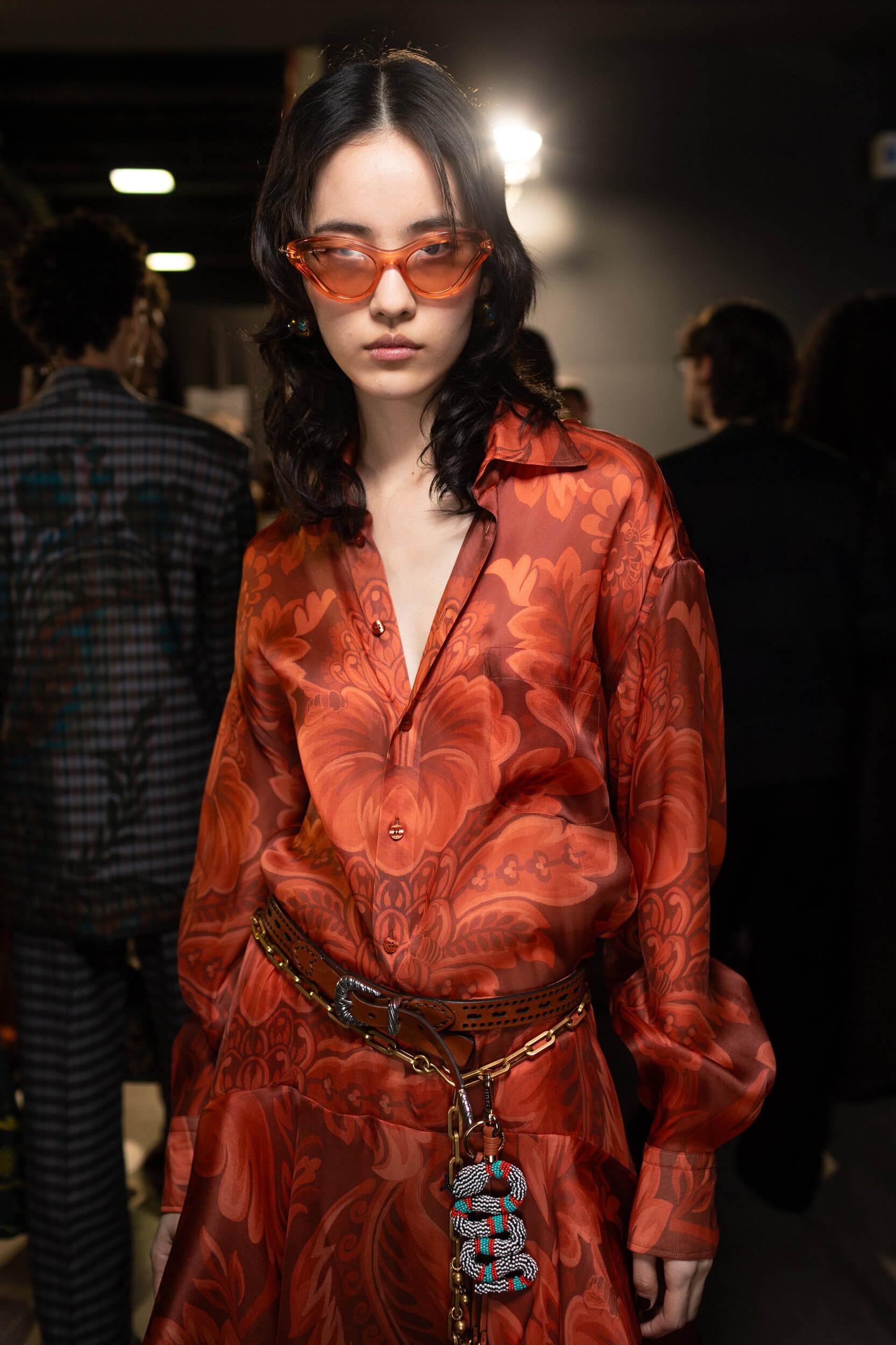 Etro Fall 2025 Fashion Show Backstage