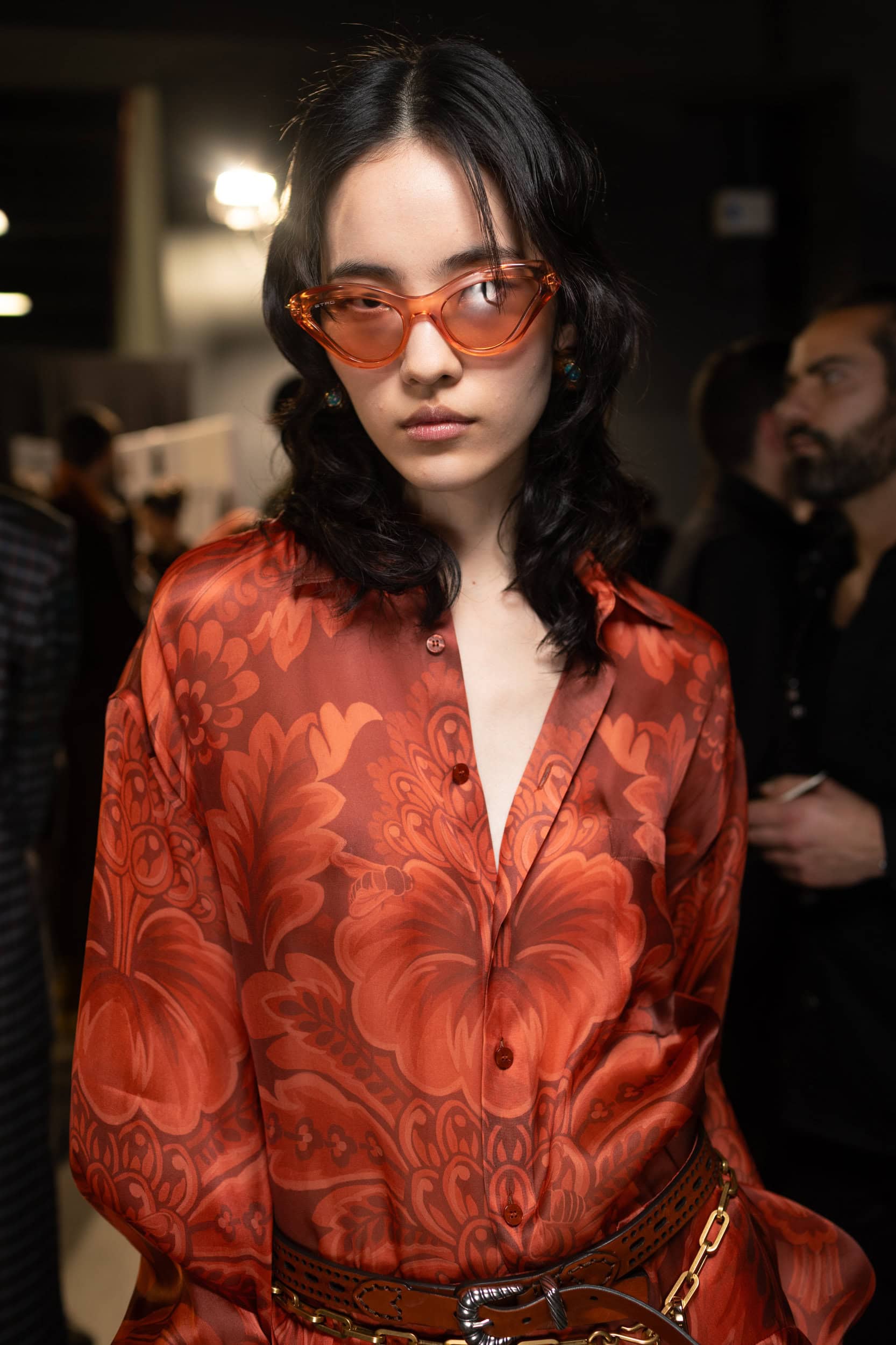 Etro Fall 2025 Fashion Show Backstage