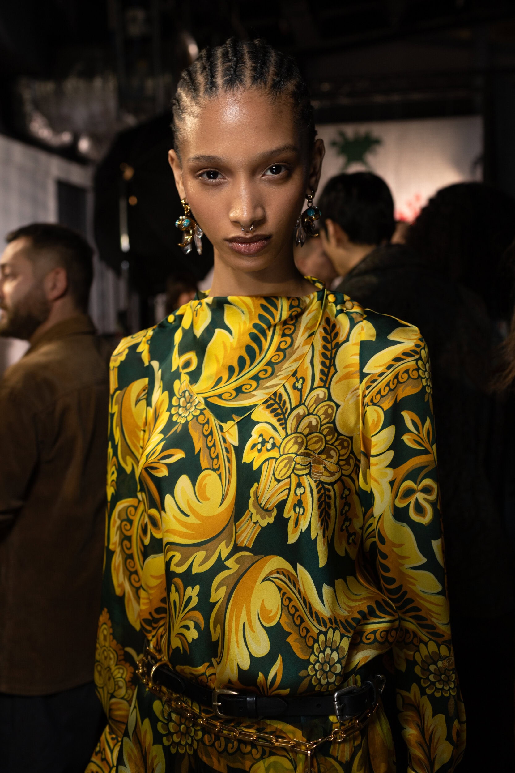 Etro Fall 2025 Fashion Show Backstage