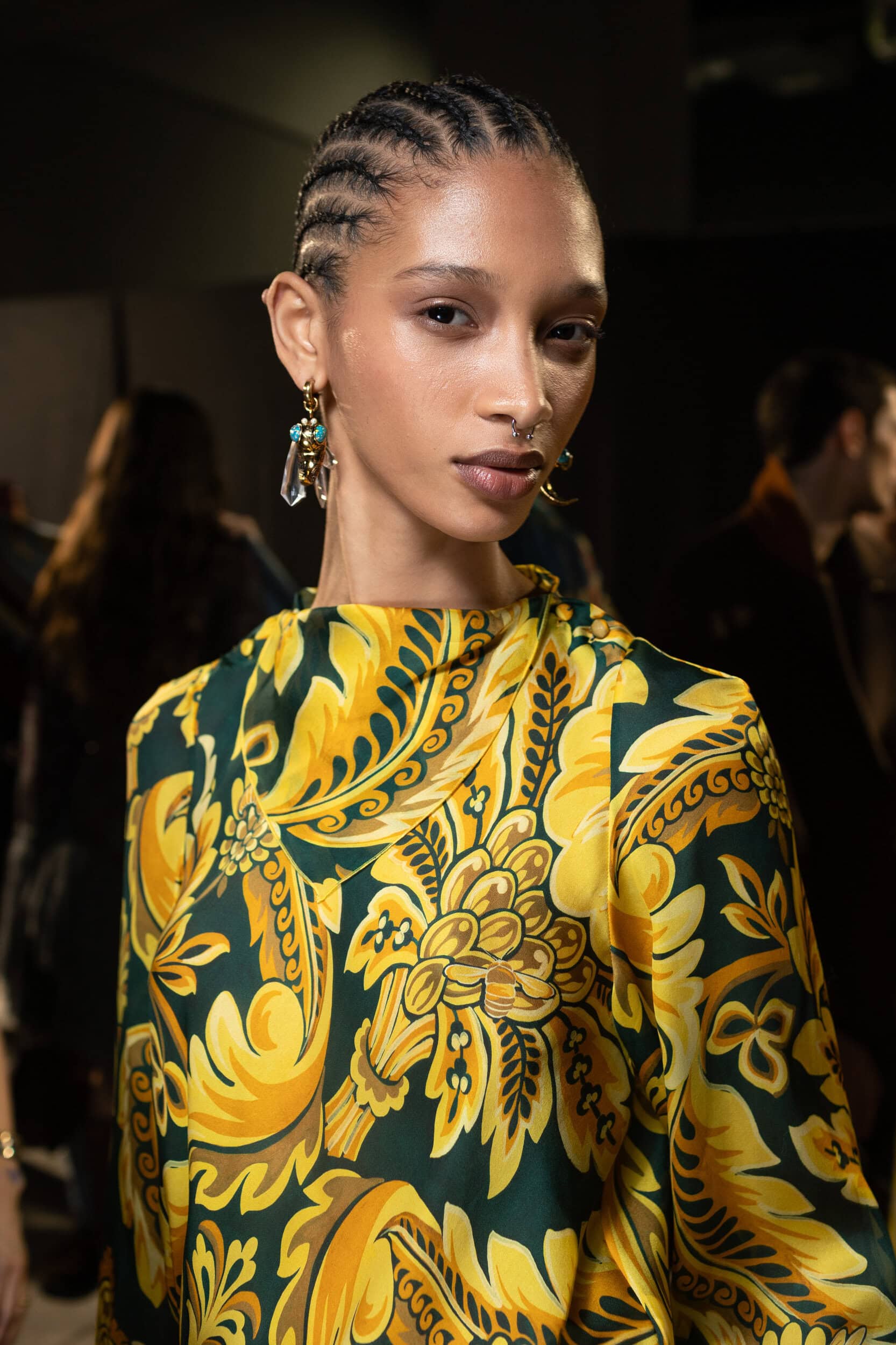 Etro Fall 2025 Fashion Show Backstage