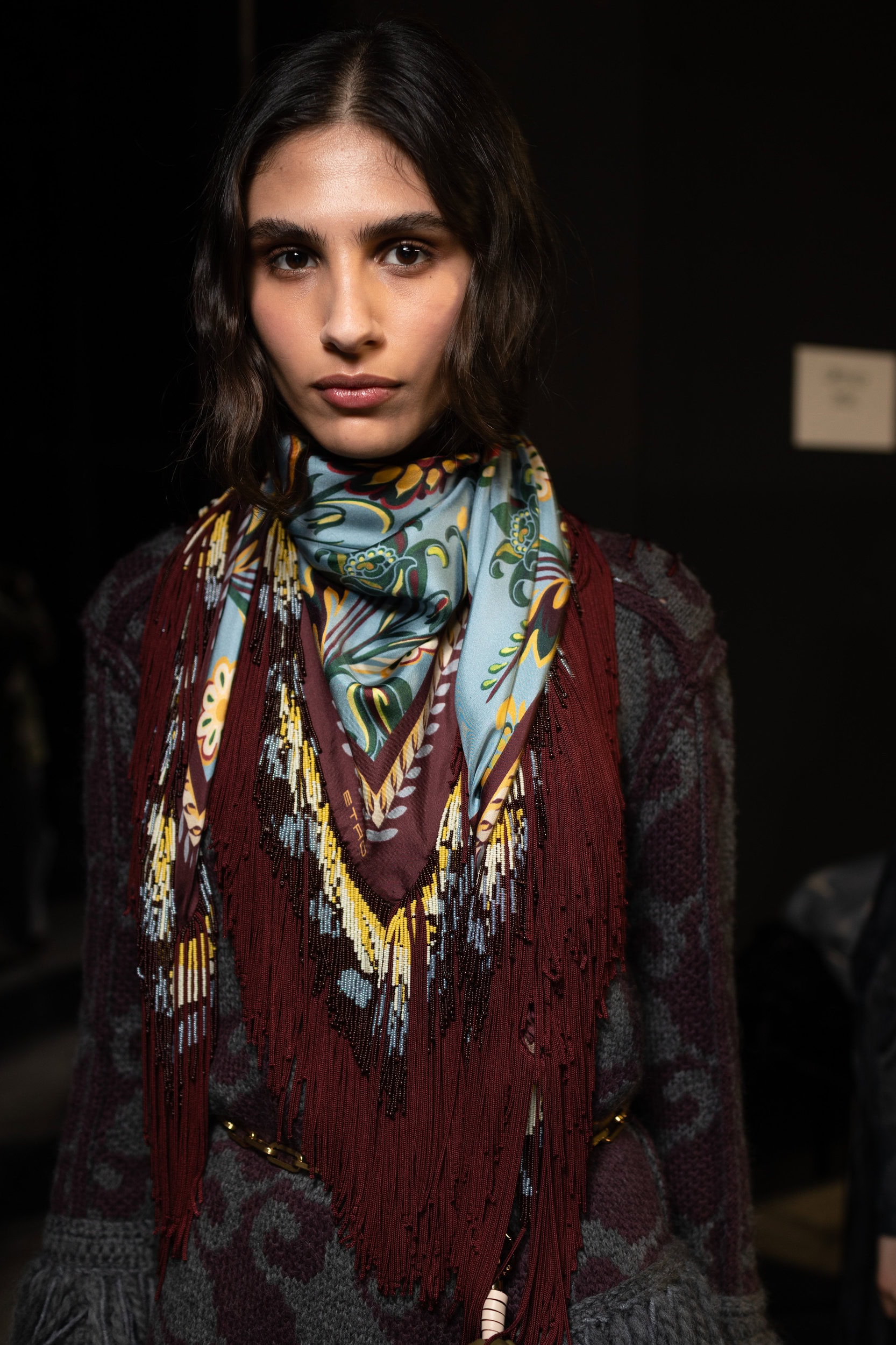 Etro Fall 2025 Fashion Show Backstage