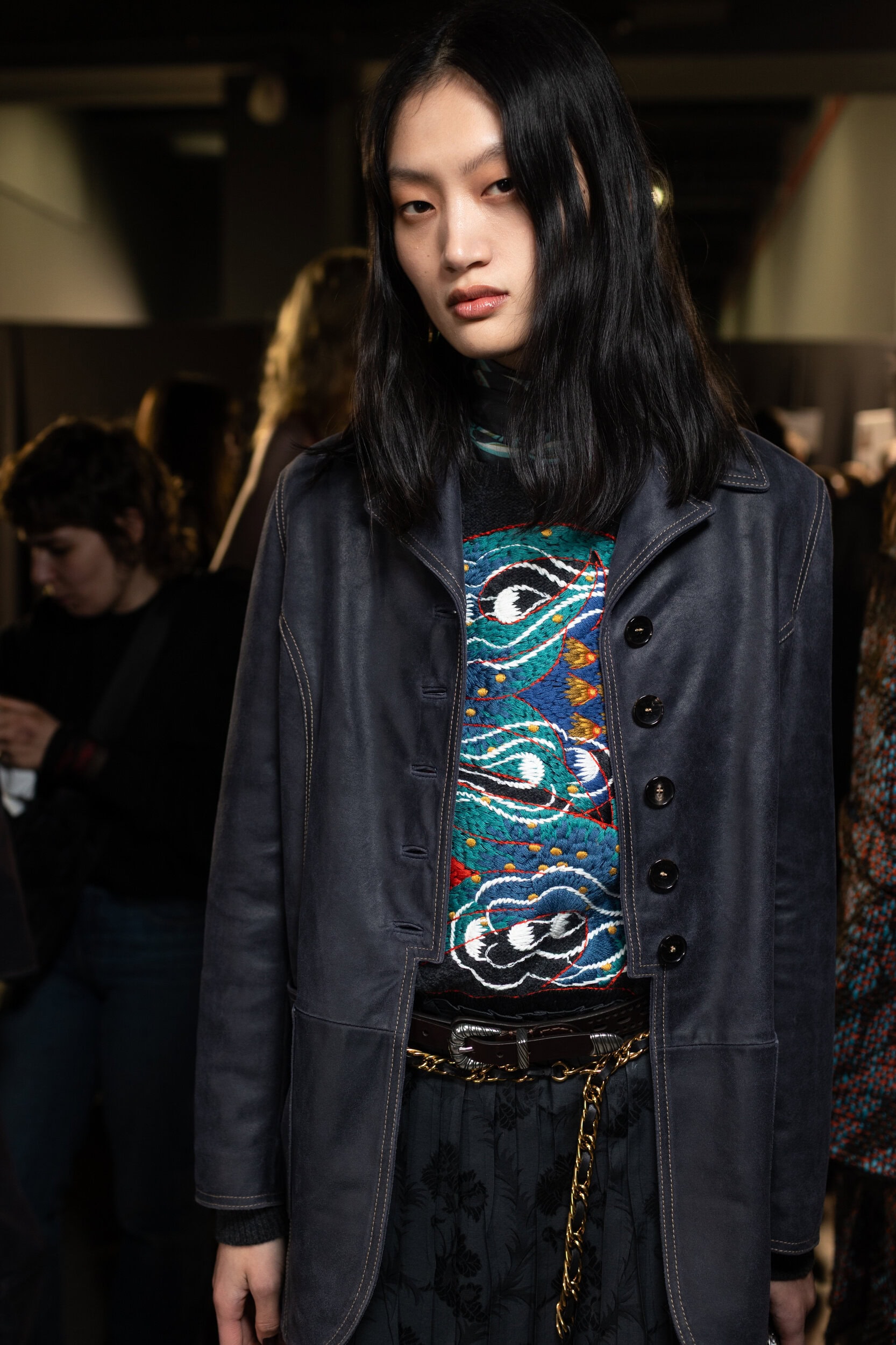 Etro Fall 2025 Fashion Show Backstage