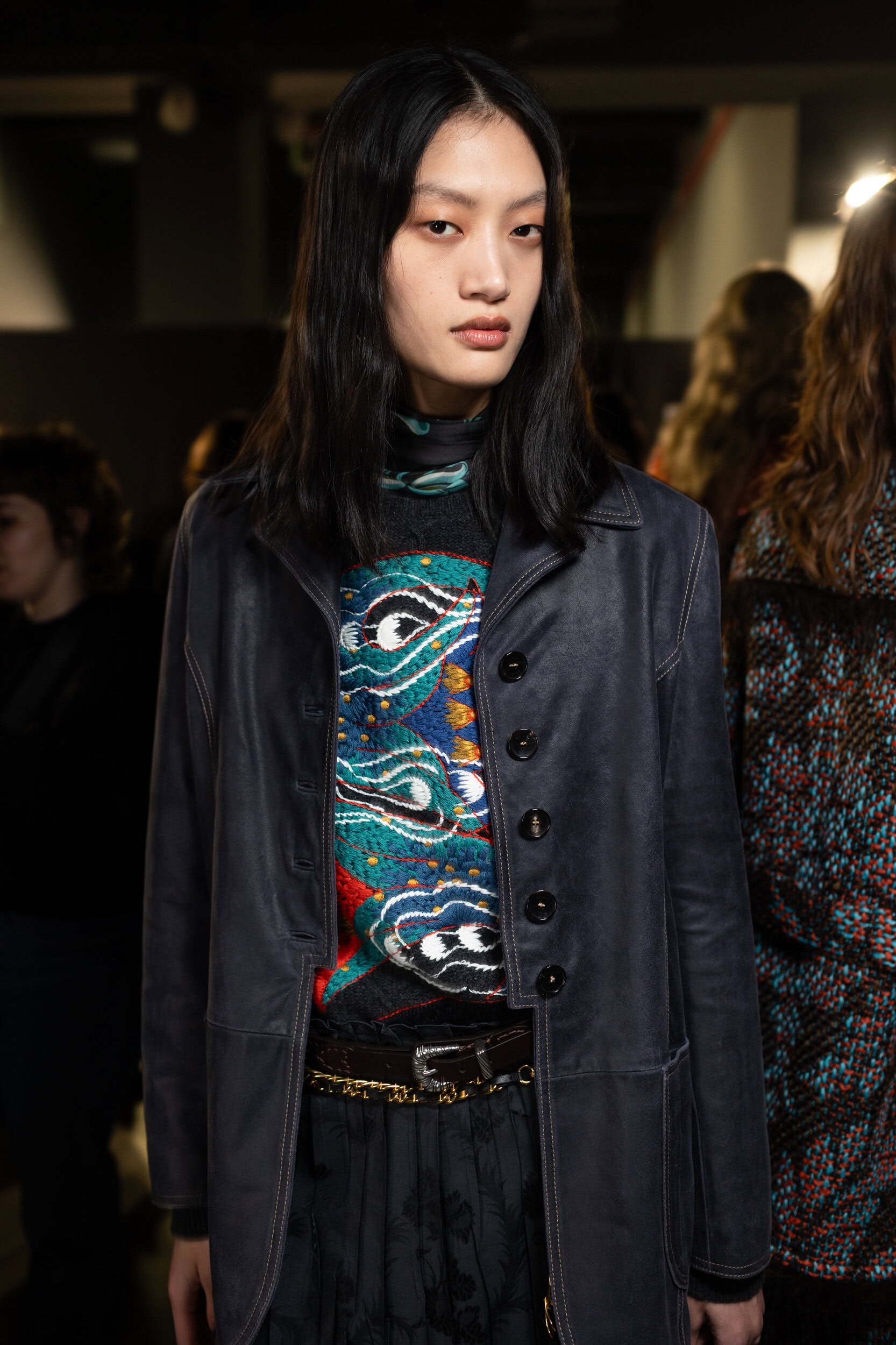 Etro Fall 2025 Fashion Show Backstage