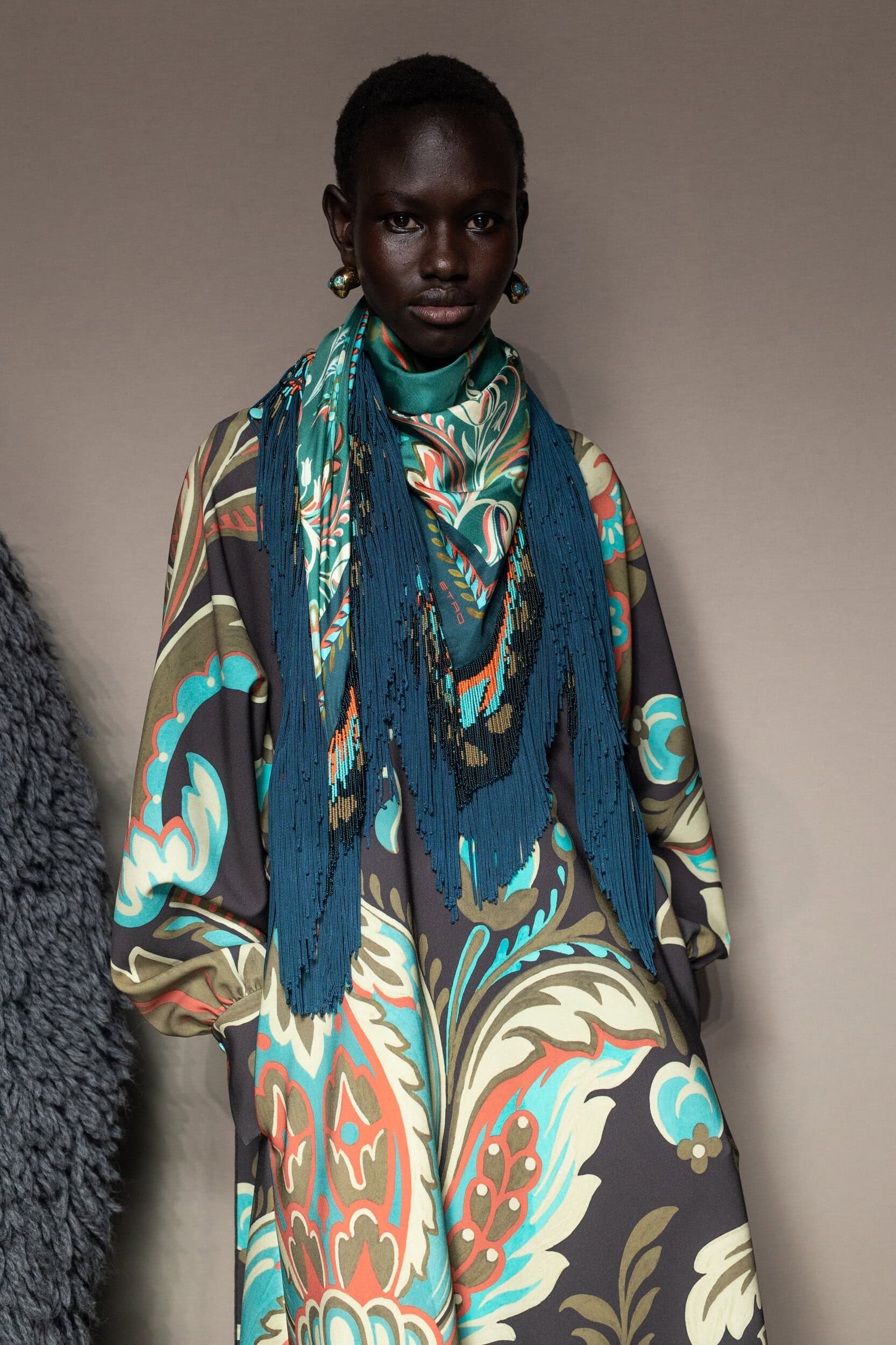 Etro Fall 2025 Fashion Show Backstage