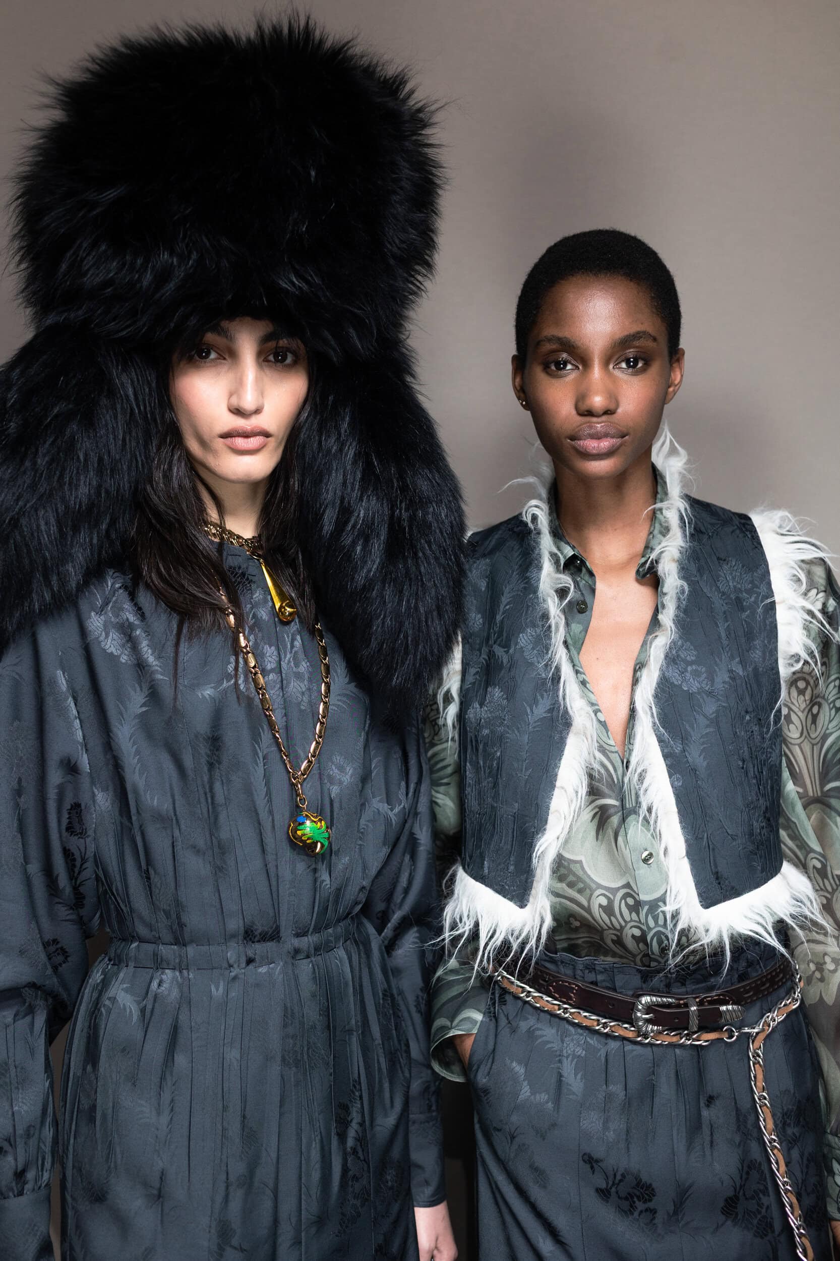 Etro Fall 2025 Fashion Show Backstage