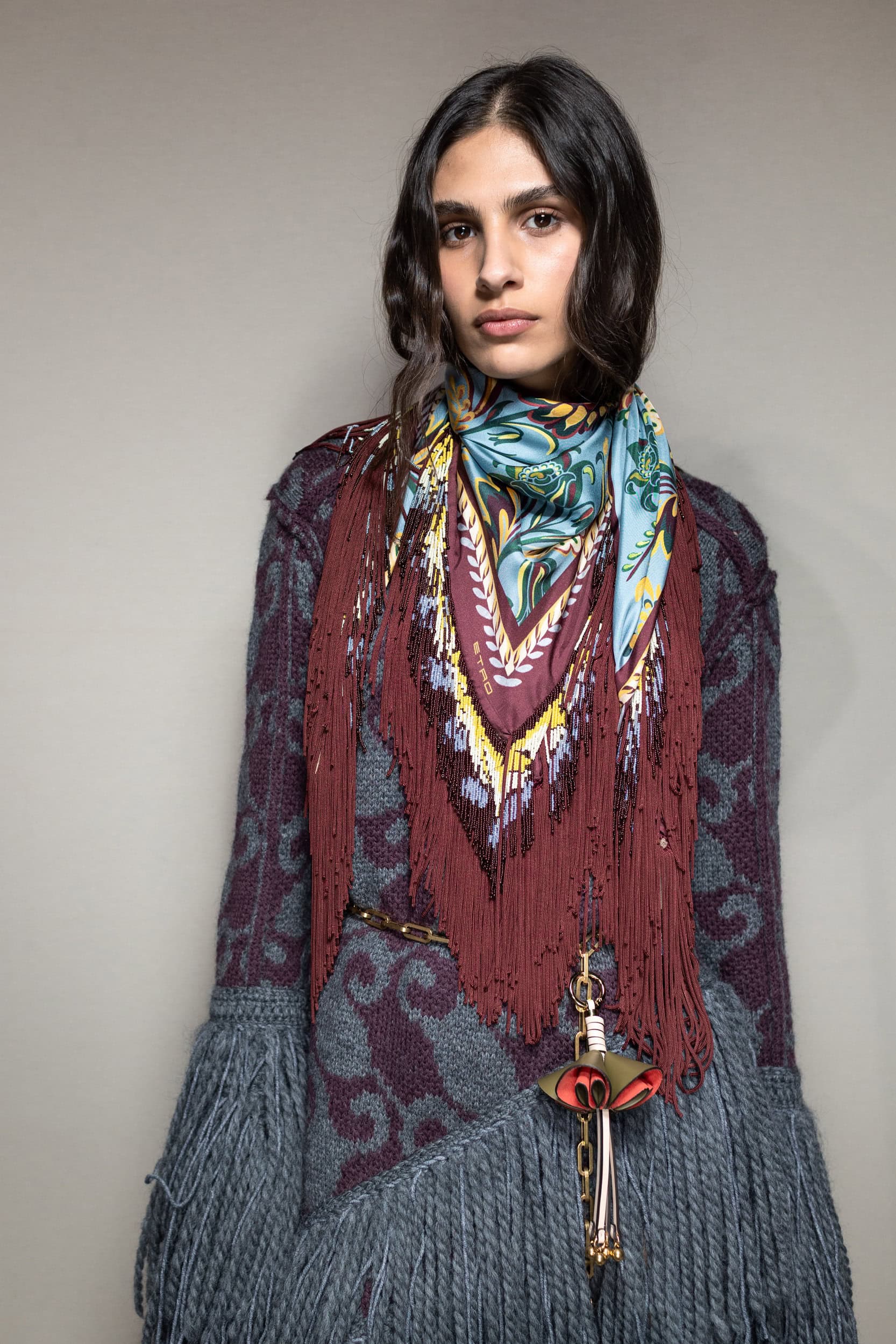 Etro Fall 2025 Fashion Show Backstage