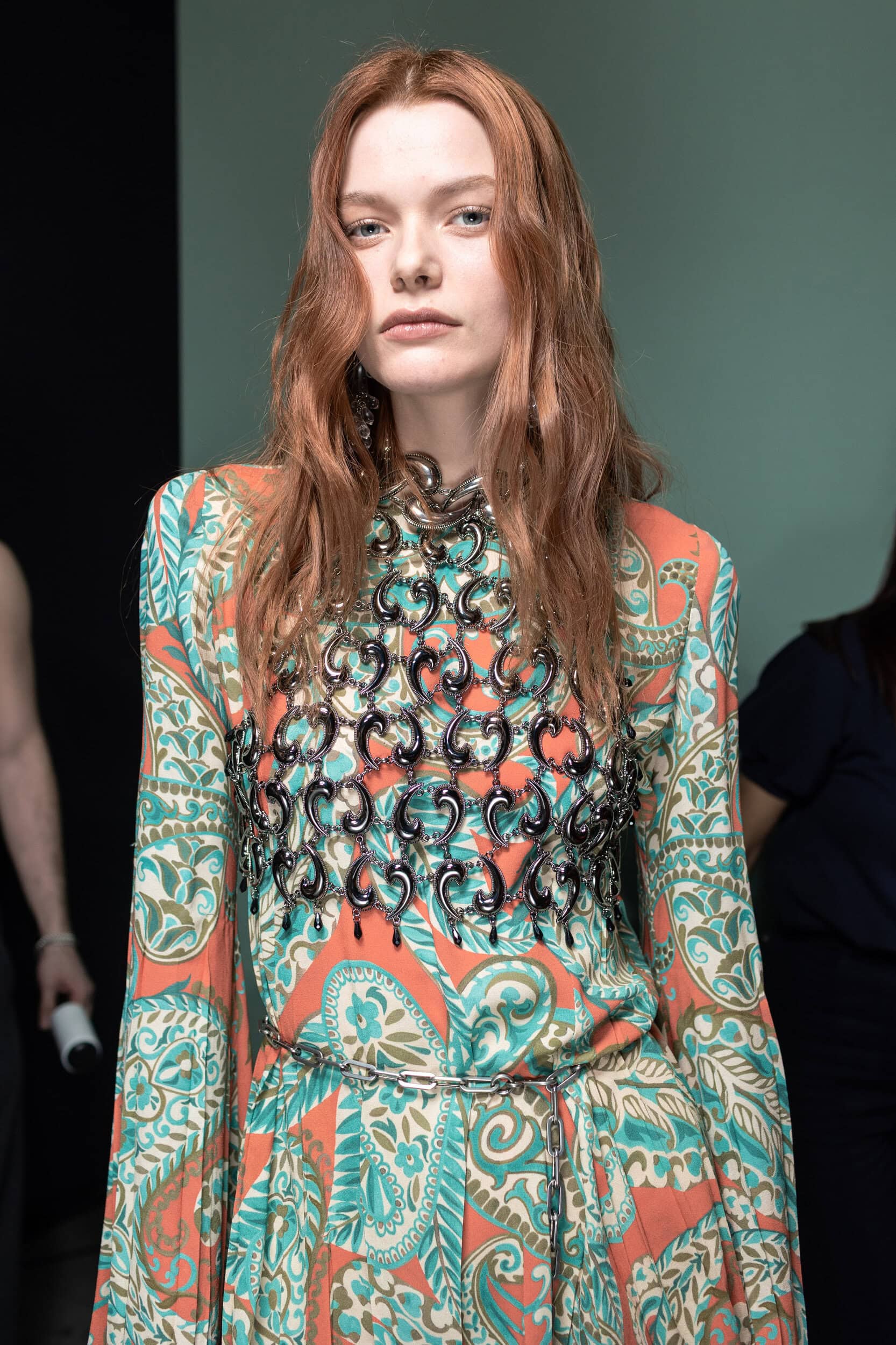 Etro Fall 2025 Fashion Show Backstage