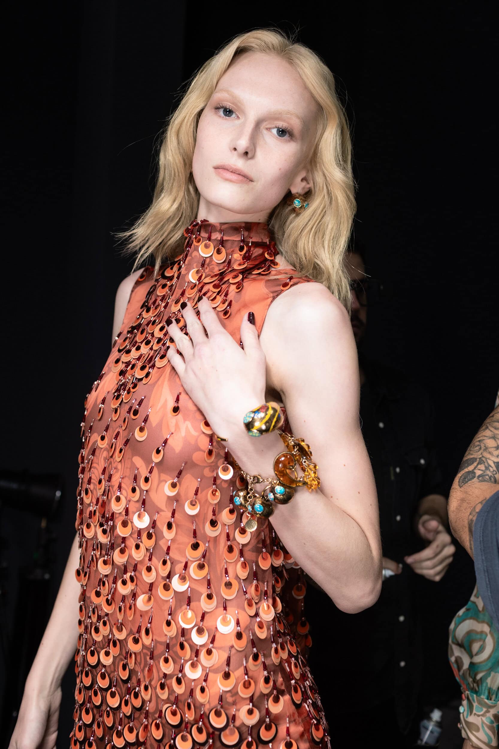 Etro Fall 2025 Fashion Show Backstage