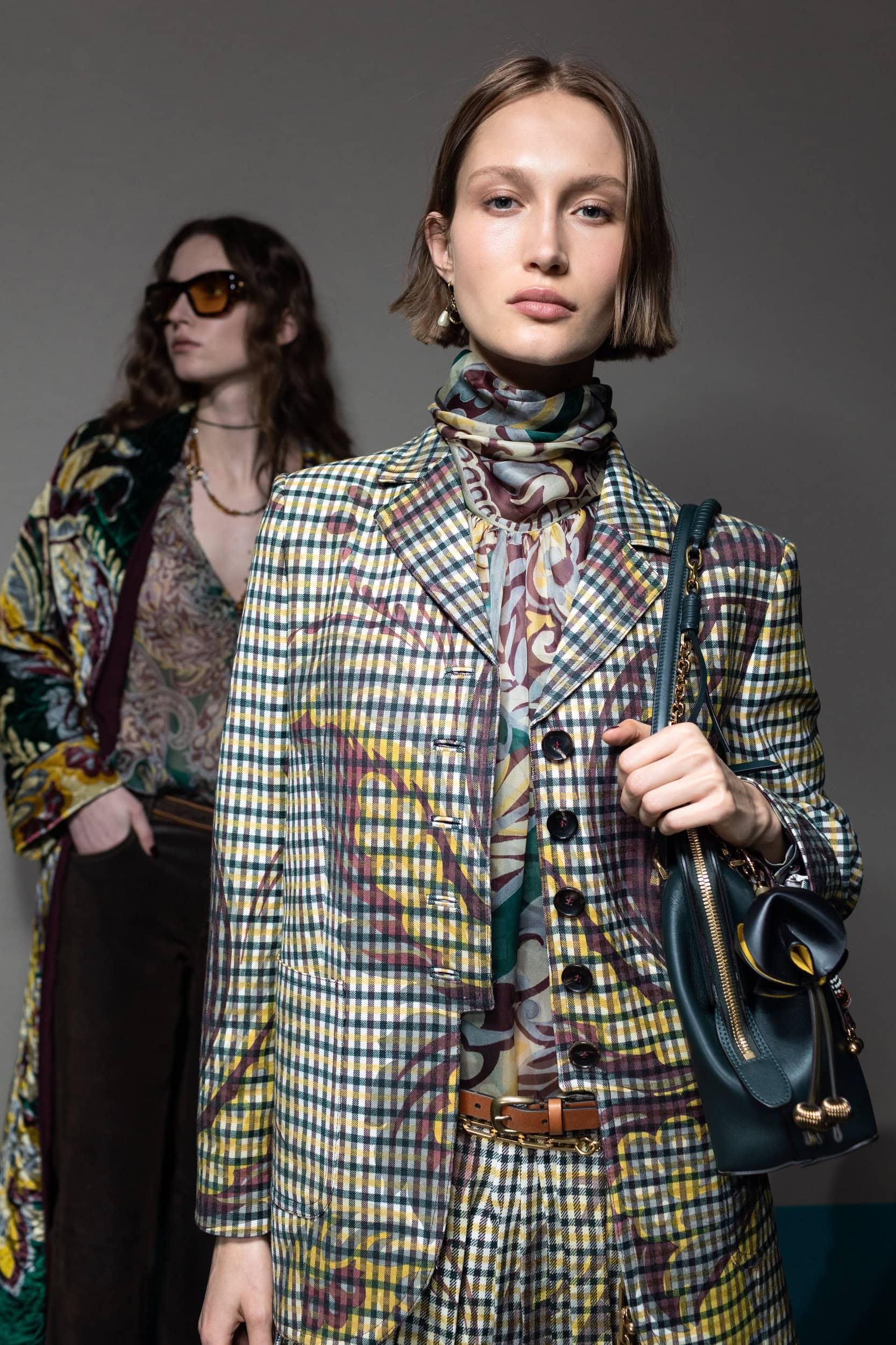 Etro Fall 2025 Fashion Show Backstage