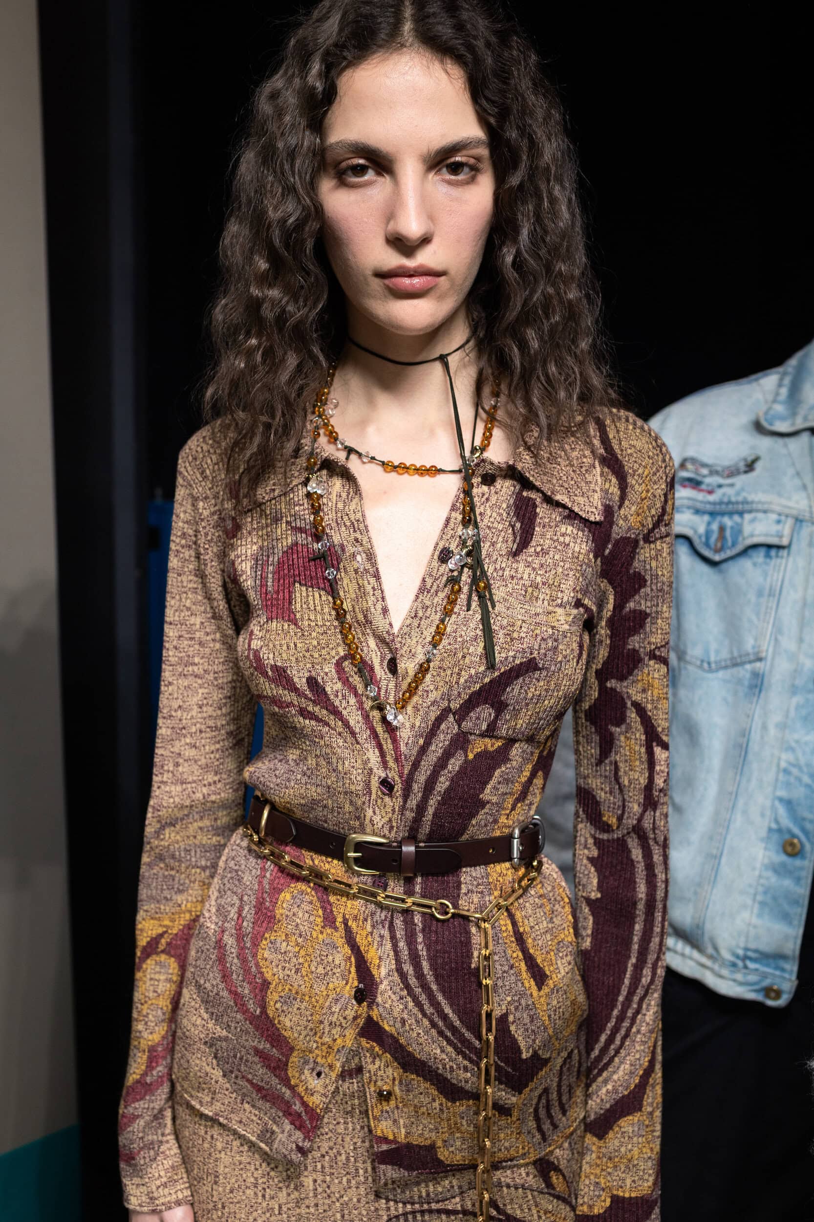 Etro Fall 2025 Fashion Show Backstage