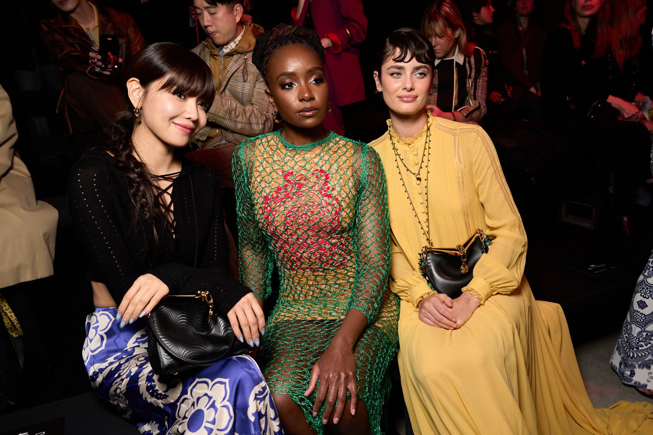 Etro Fall 2025 Fashion Show Front Row