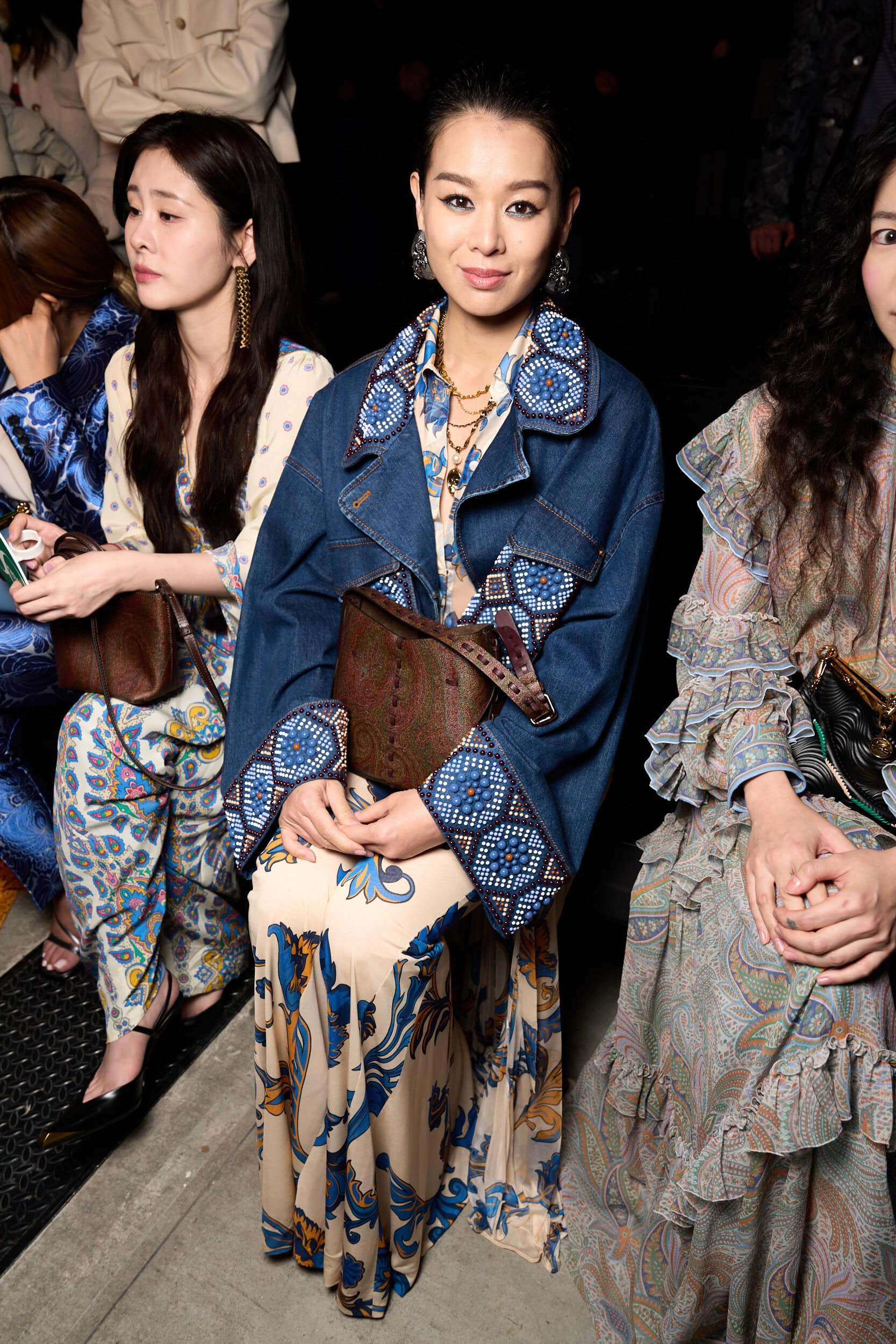 Etro Fall 2025 Fashion Show Front Row